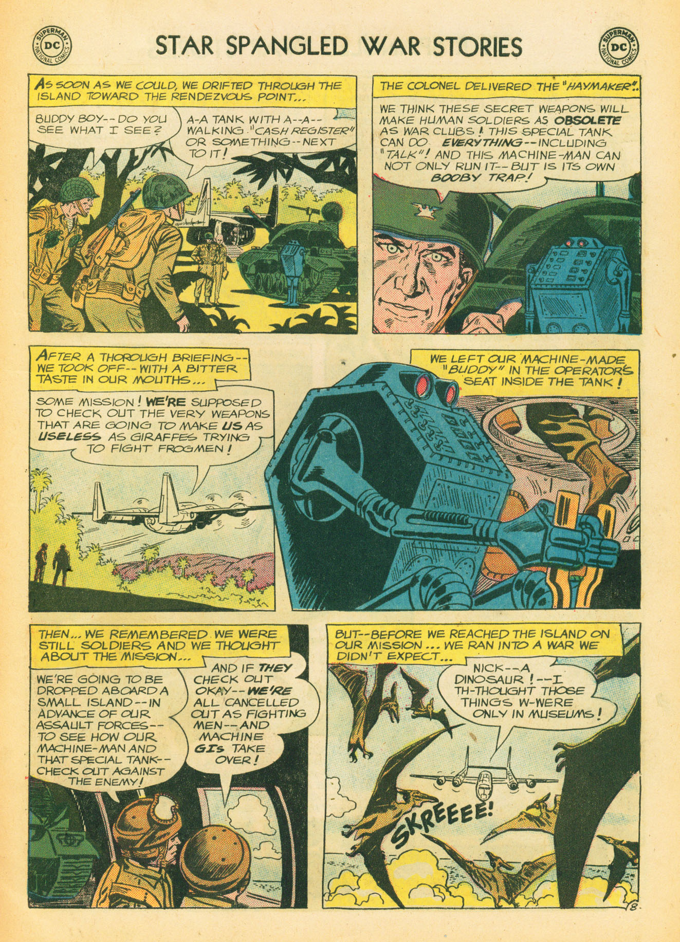 Read online Star Spangled War Stories (1952) comic -  Issue #109 - 11
