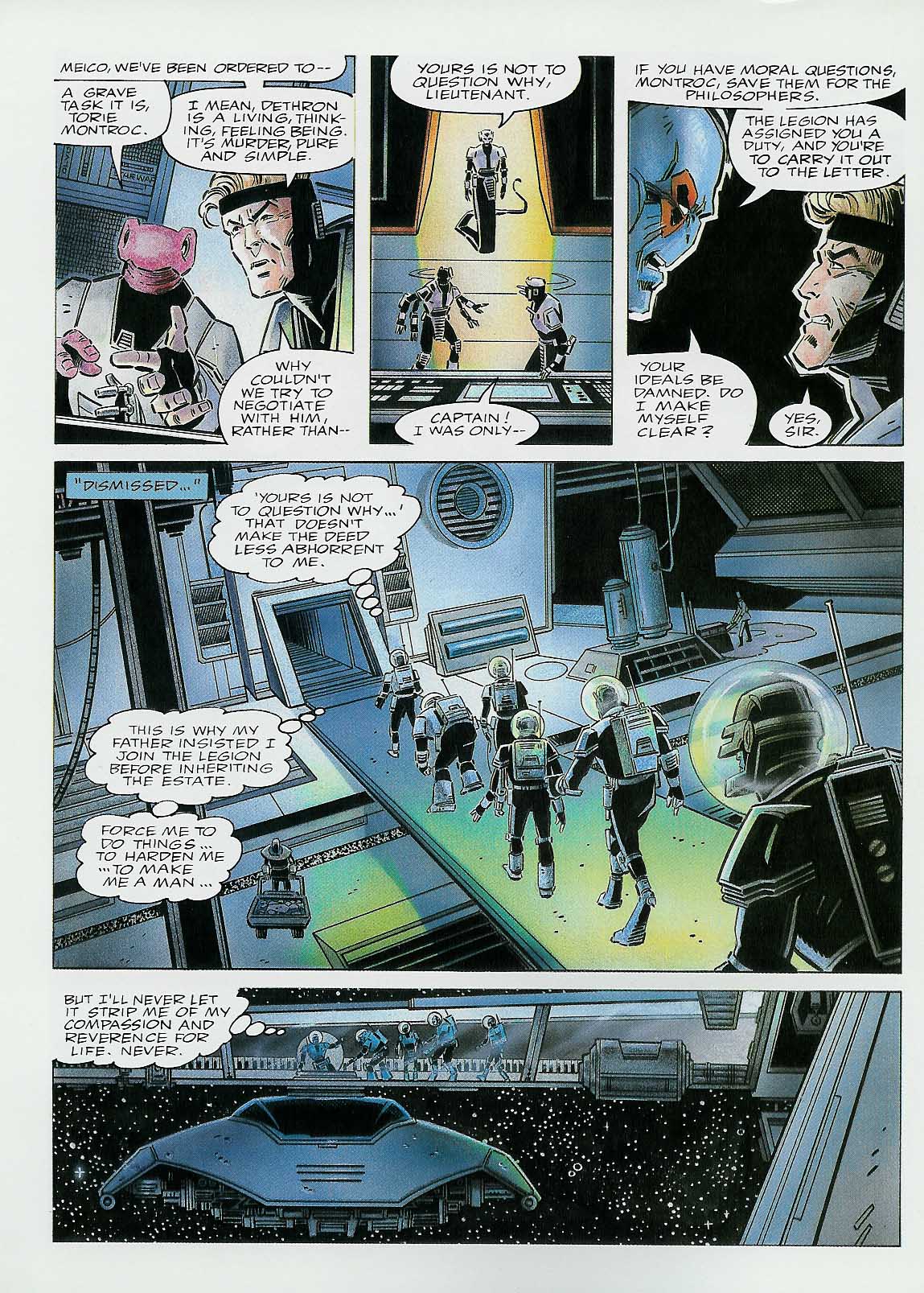 Read online Marvel Graphic Novel comic -  Issue #25 - The Alien Legion - A Grey Day to Die - 24