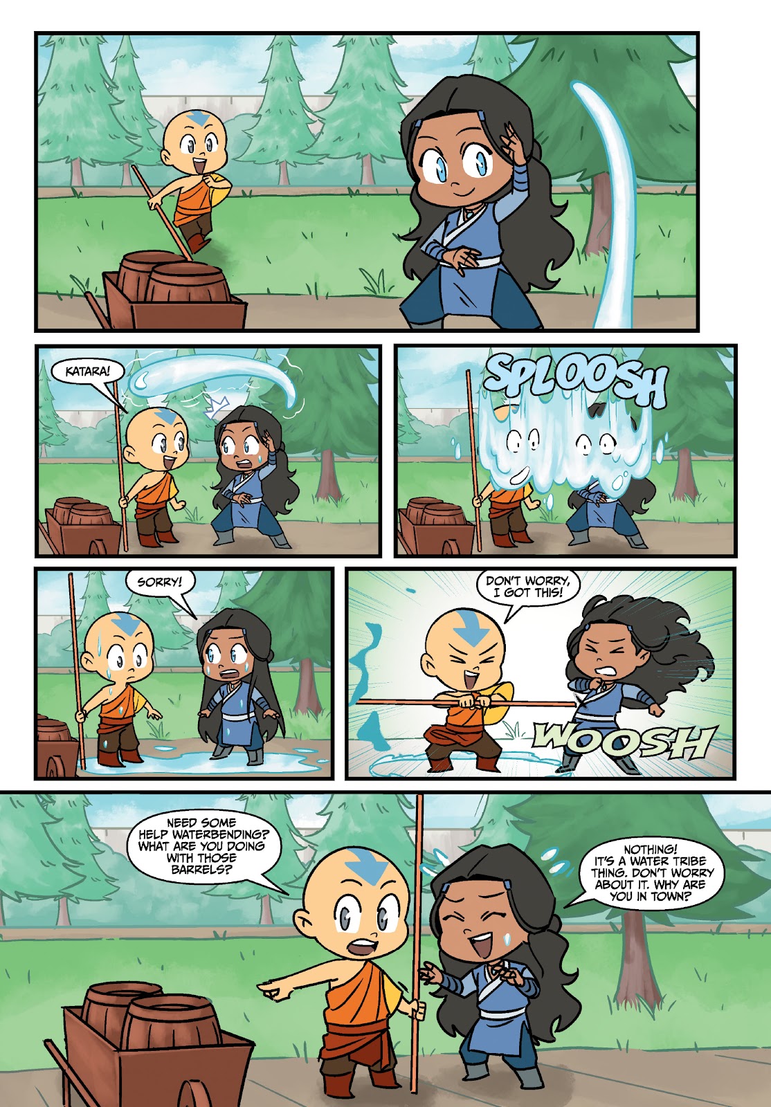 Avatar: The Last Airbender Chibis - Aang's Unfreezing Day issue Full - Page 14
