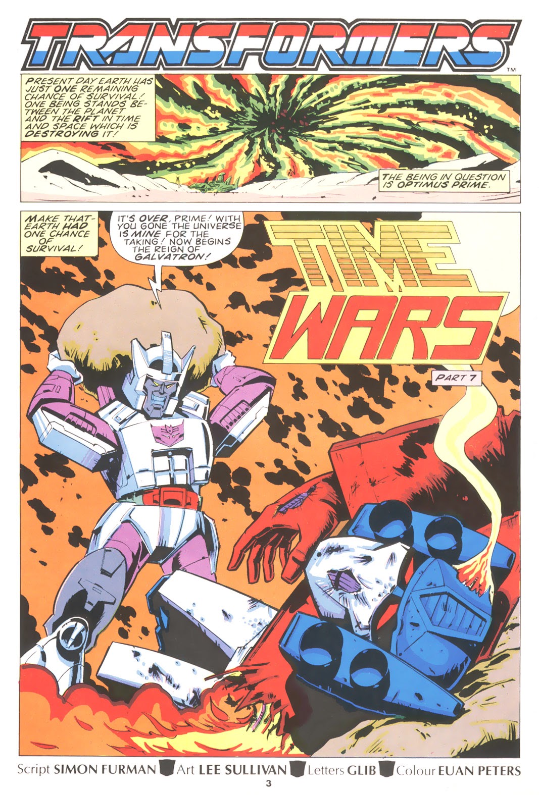 Read online The Transformers (UK) comic -  Issue #205 - 3