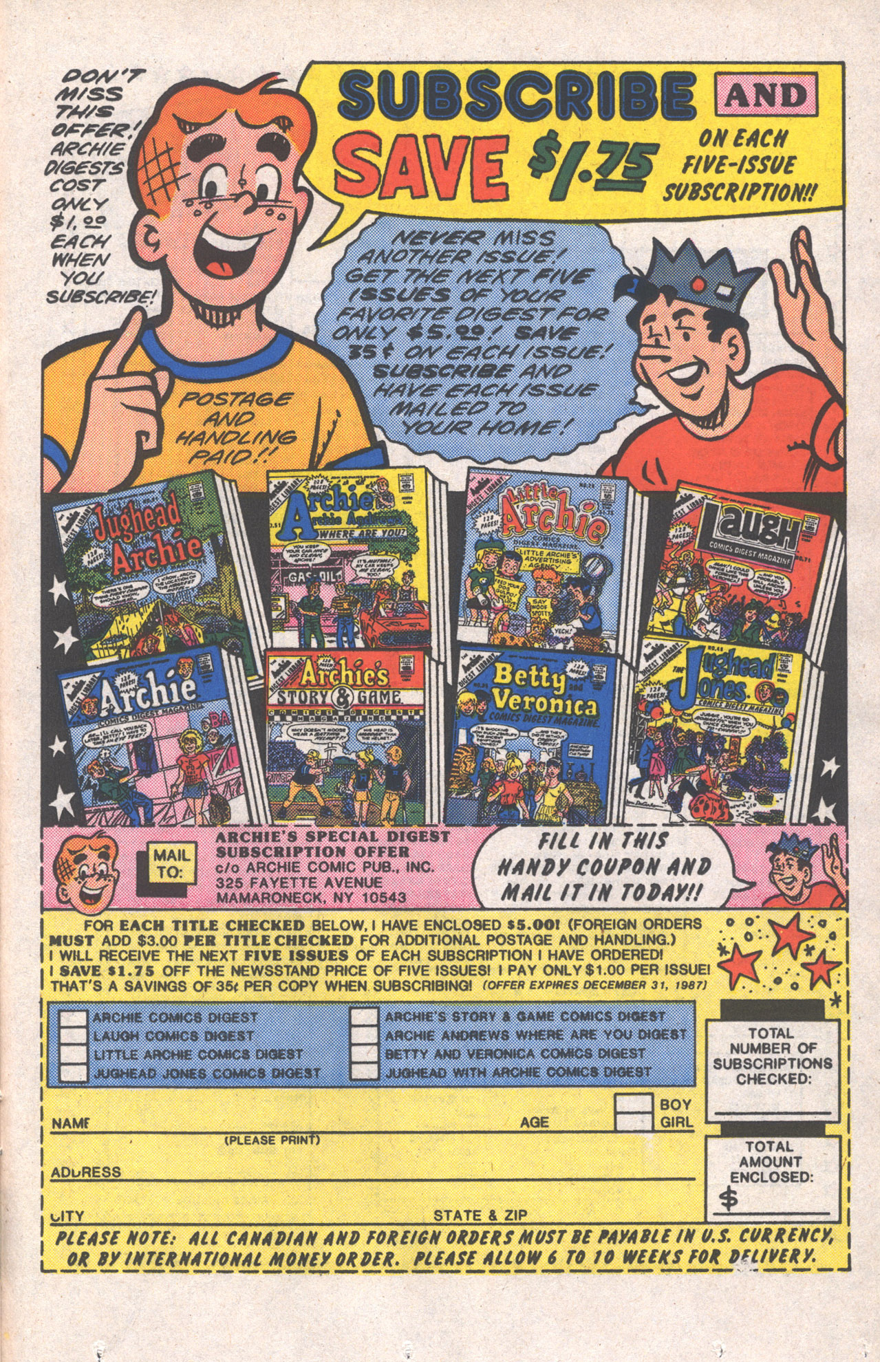 Read online Archie Giant Series Magazine comic -  Issue #570 - 25