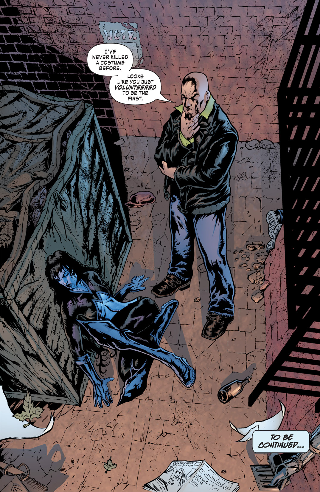 Read online Blacklight comic -  Issue #1 - 24