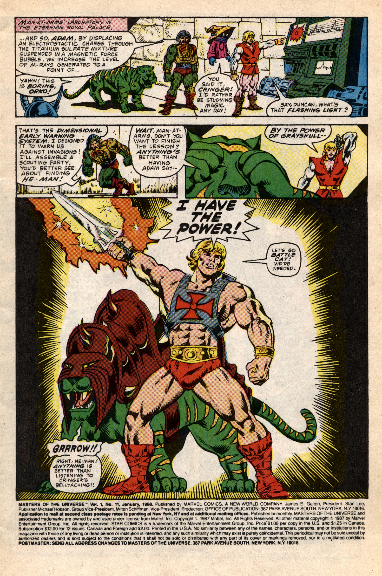 Read online Masters of the Universe (1986) comic -  Issue #11 - 3