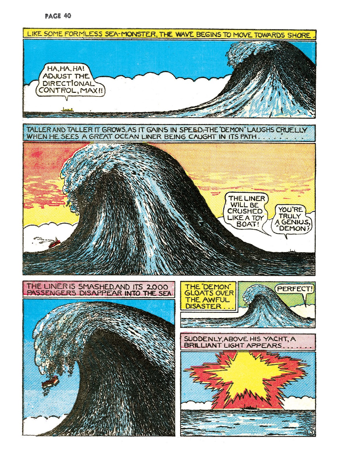 Turn Loose Our Death Rays and Kill Them All!: The Complete Works of Fletcher Hanks issue TPB (Part 1) - Page 70