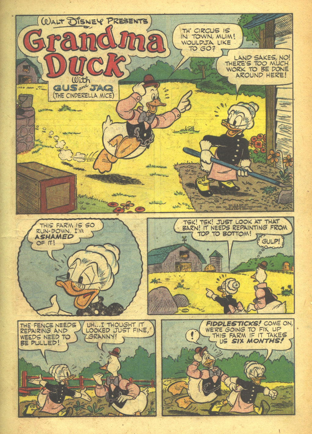 Read online Walt Disney's Comics and Stories comic -  Issue #133 - 21