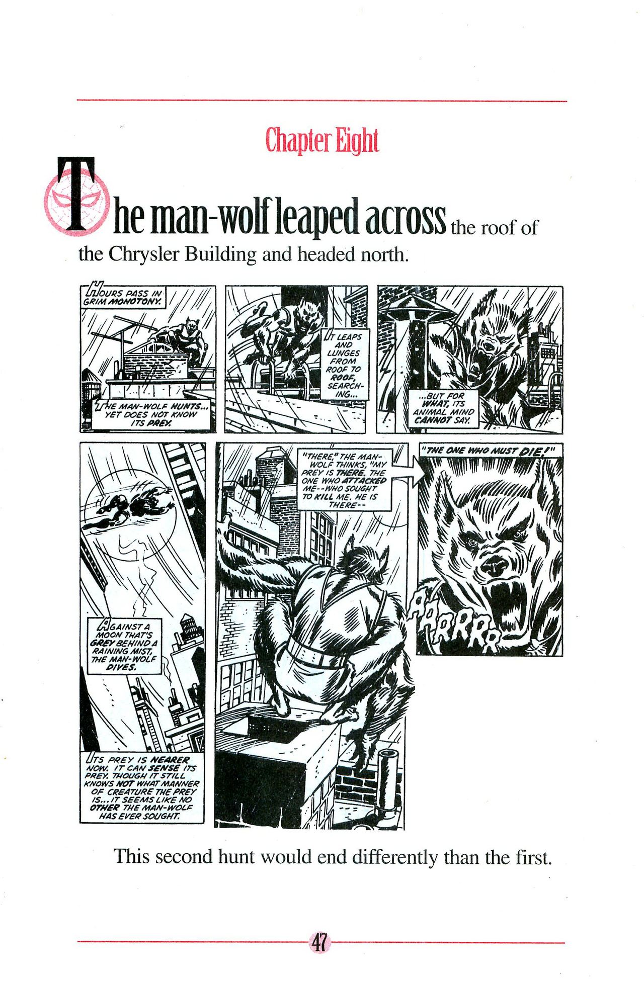 Read online Marvel Chillers: The Mark of the Man-Wolf comic -  Issue # Full - 49