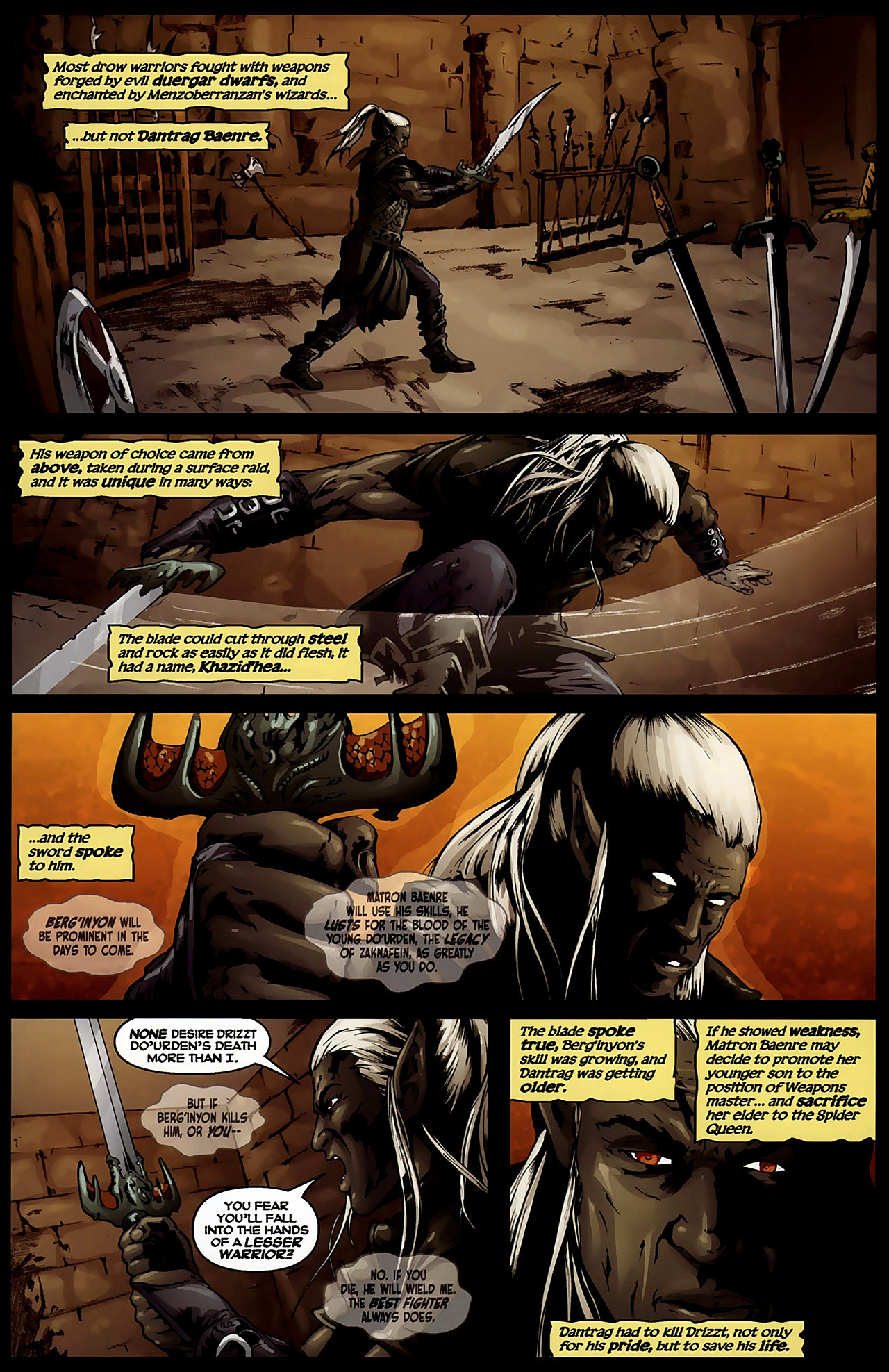 Read online Forgotten Realms: Starless Night comic -  Issue # Full - 37