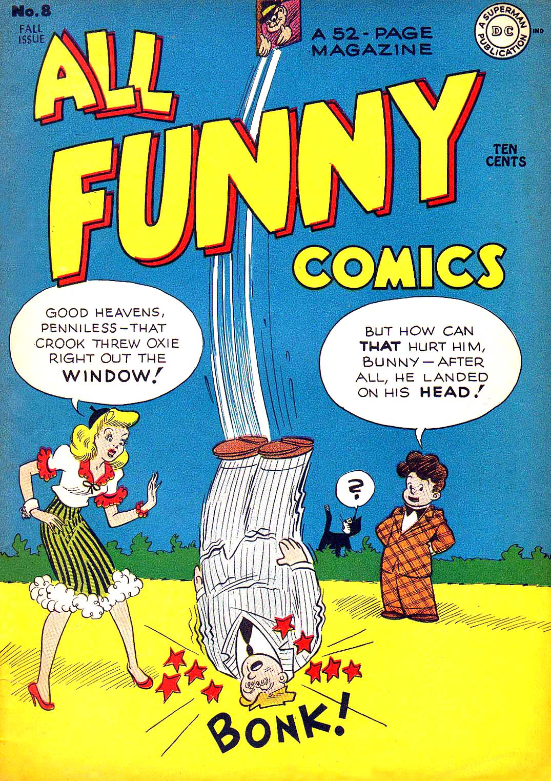 Read online All Funny Comics comic -  Issue #8 - 1