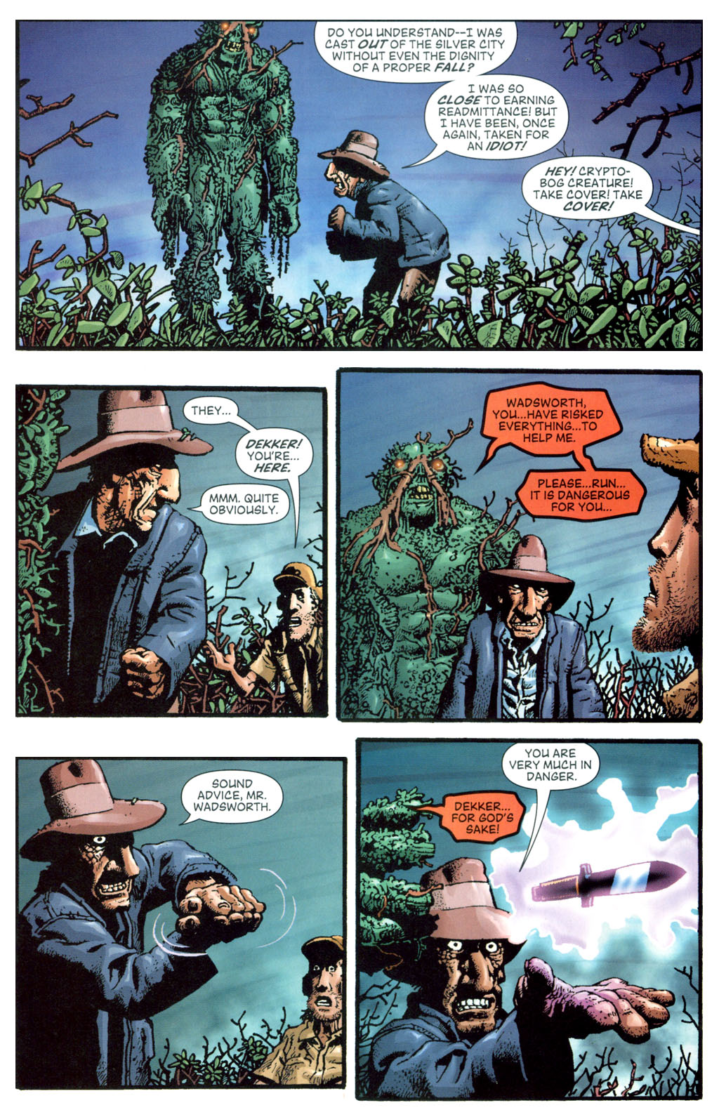 Read online Swamp Thing (2004) comic -  Issue #8 - 15