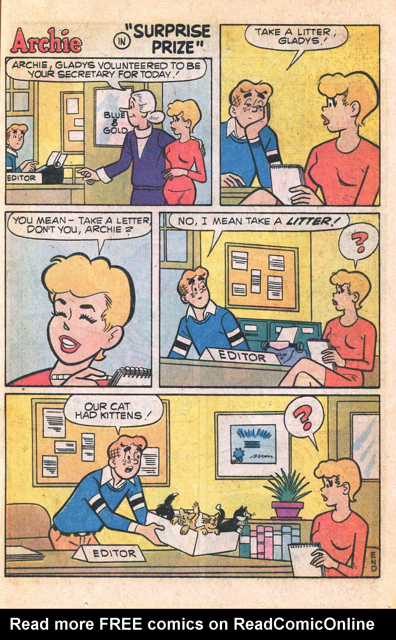 Read online Archie's Joke Book Magazine comic -  Issue #232 - 13