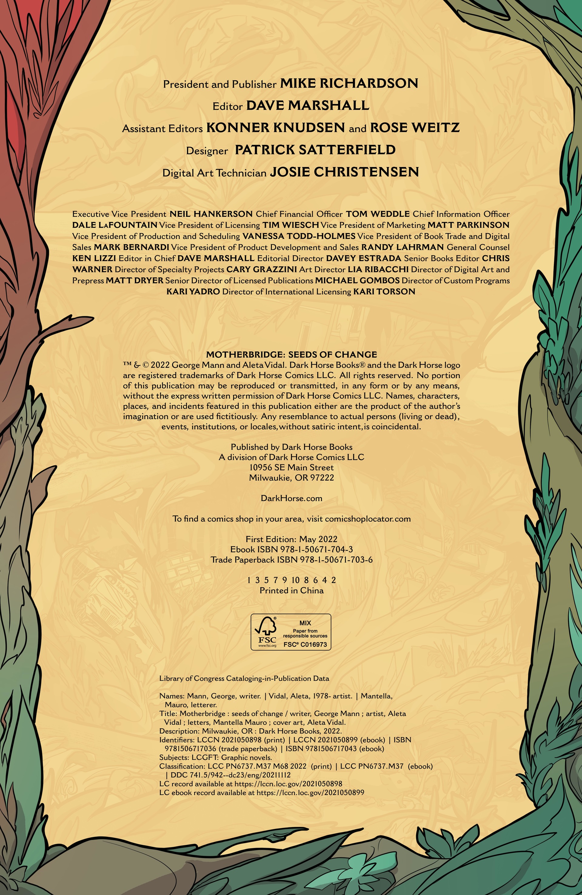 Read online Motherbridge: Seeds of Change comic -  Issue # TPB - 5