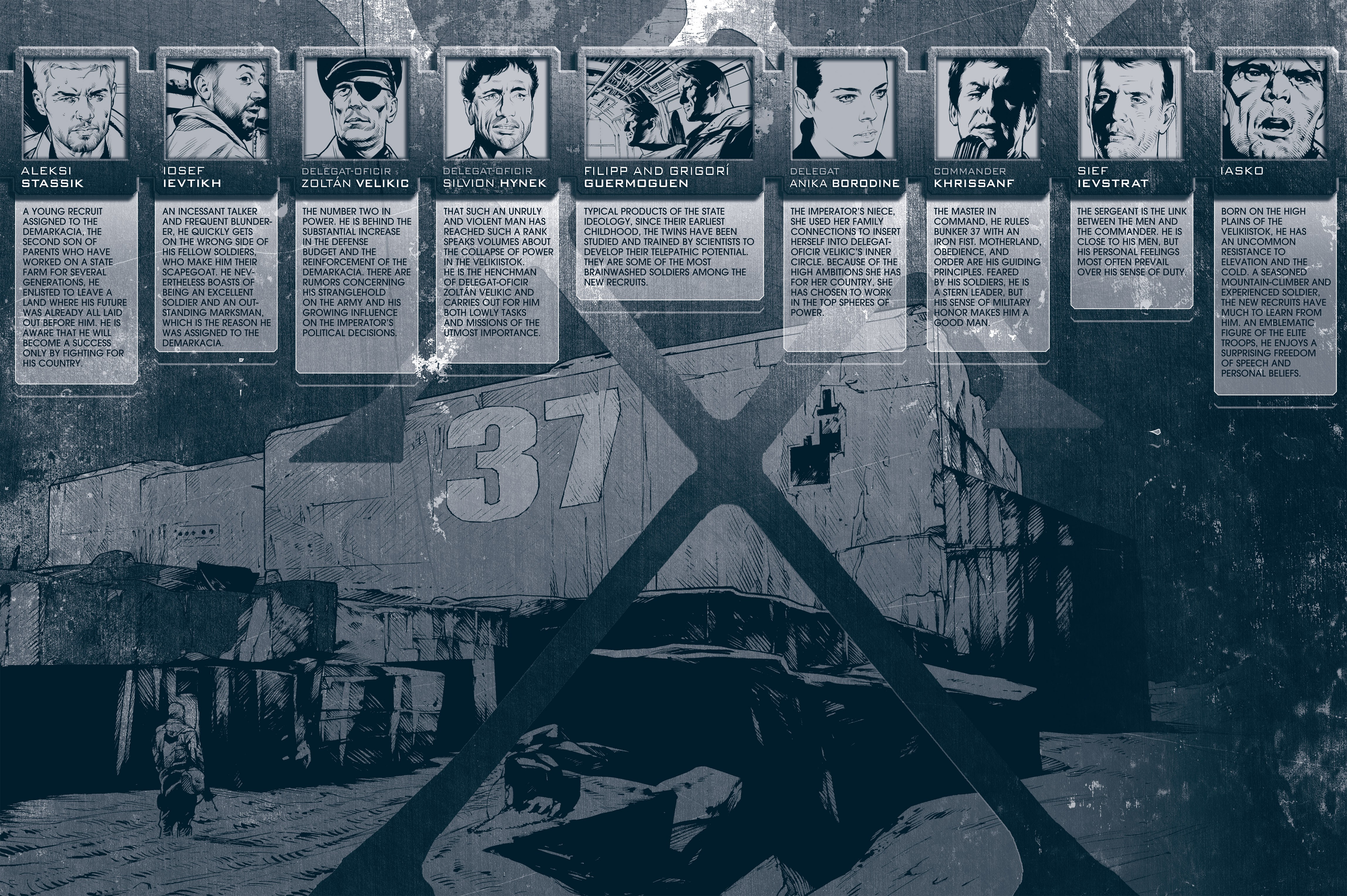 Read online Bunker comic -  Issue #1 - 2