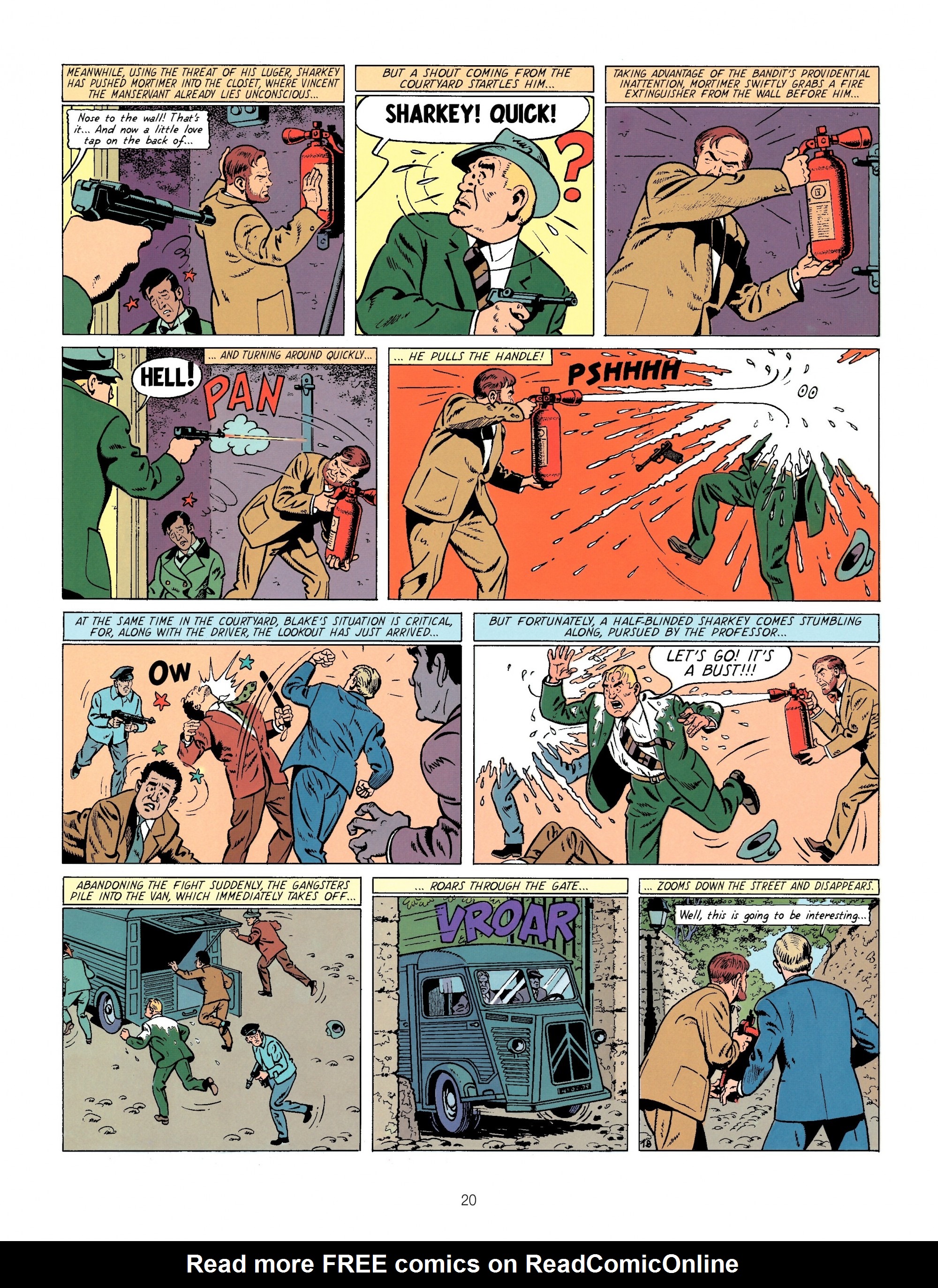 Read online Blake & Mortimer comic -  Issue #7 - 20