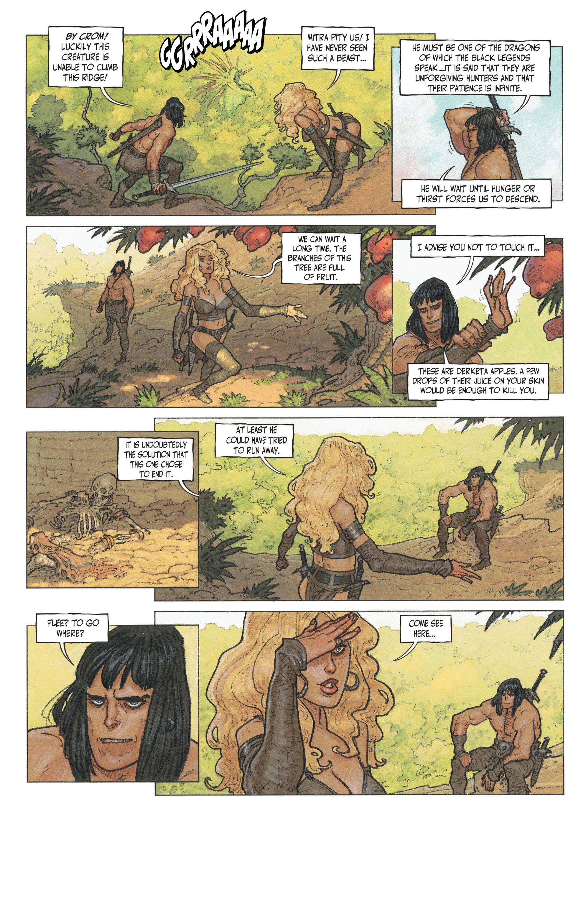 Read online The Cimmerian comic -  Issue # TPB 1 - 62