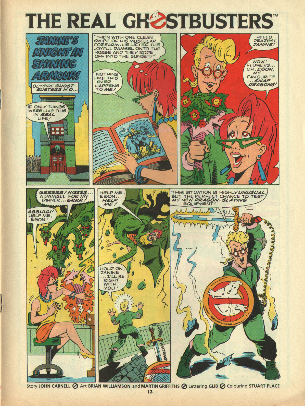 Read online The Real Ghostbusters comic -  Issue #23 - 13