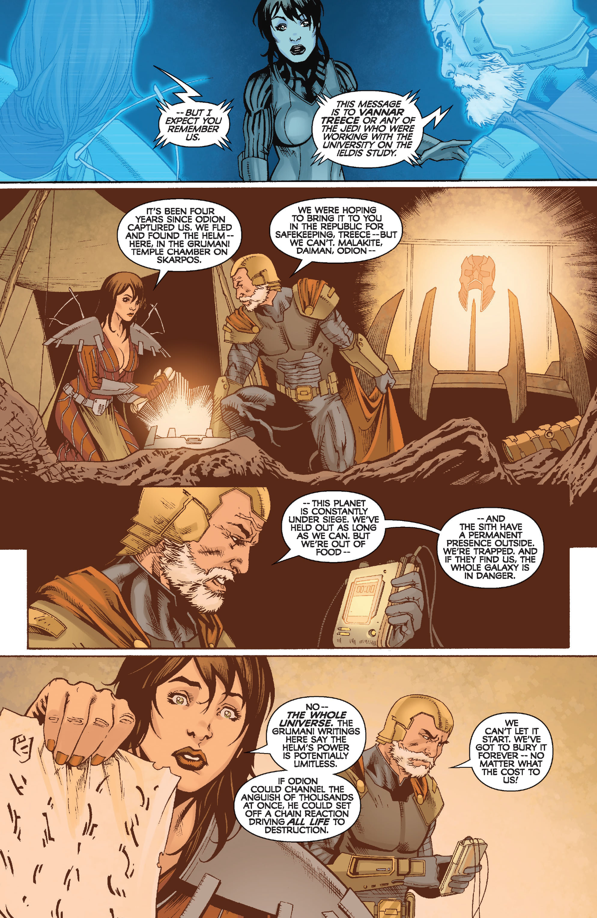Read online Star Wars Legends: The Old Republic - Epic Collection comic -  Issue # TPB 5 (Part 4) - 21