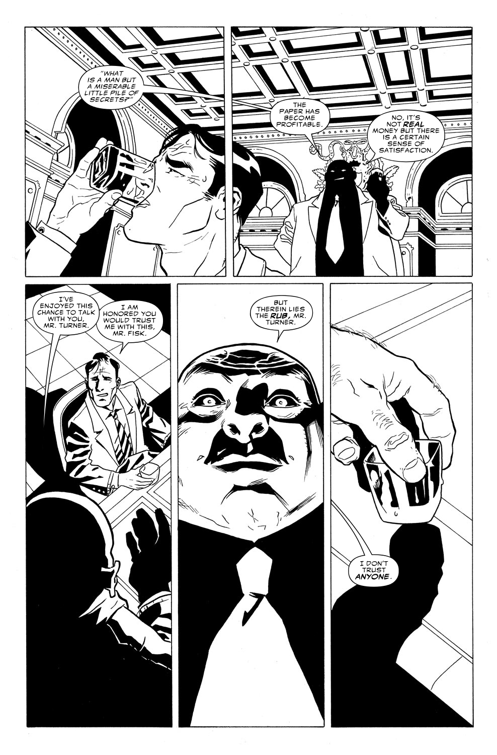 Read online Daredevil Black & White comic -  Issue # Full - 29