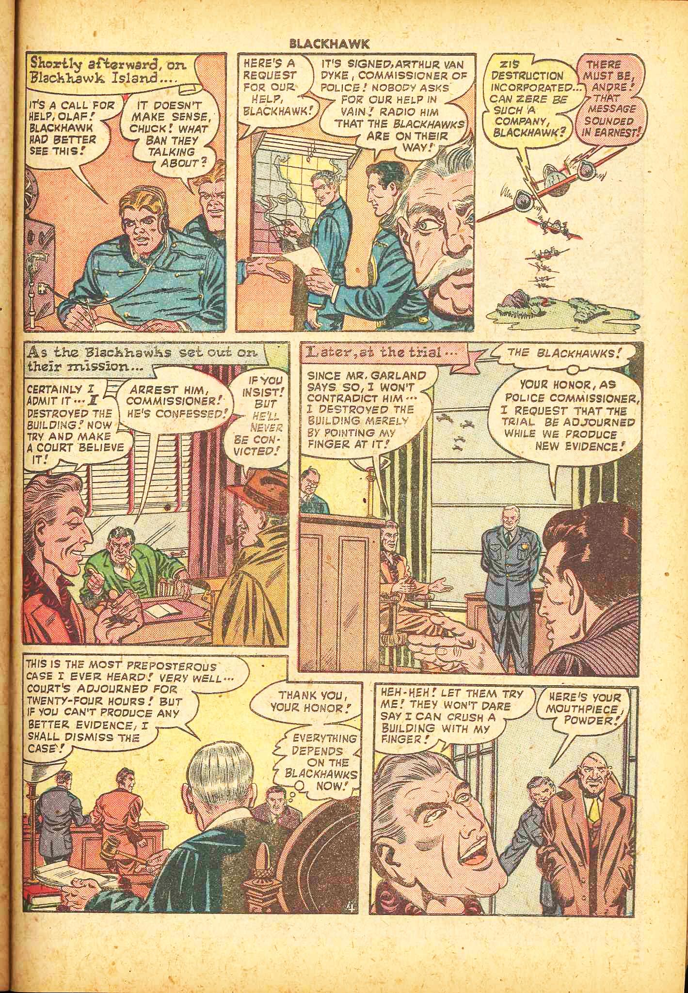 Read online Blackhawk (1957) comic -  Issue #20 - 40