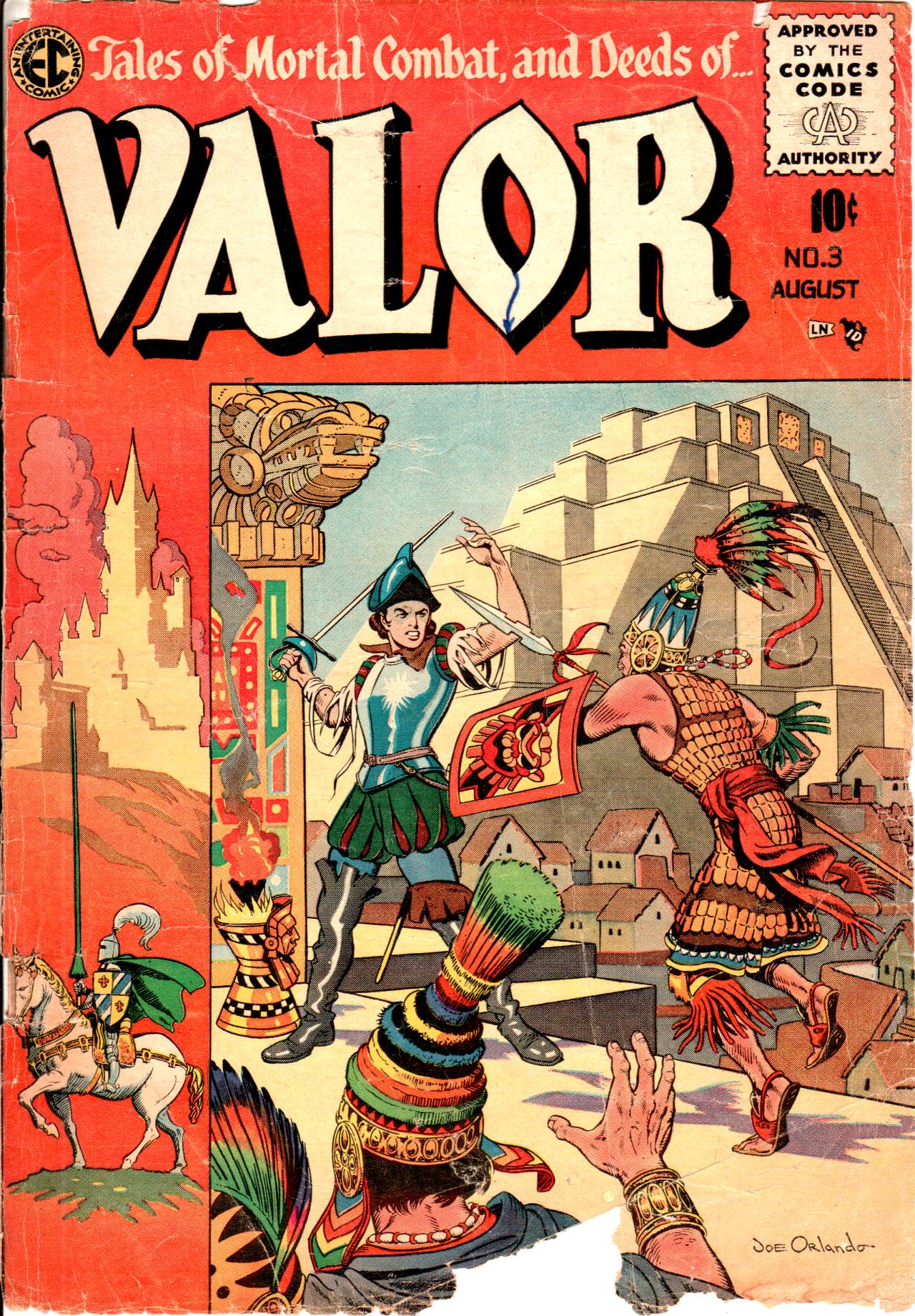 Read online Valor (1955) comic -  Issue #3 - 2