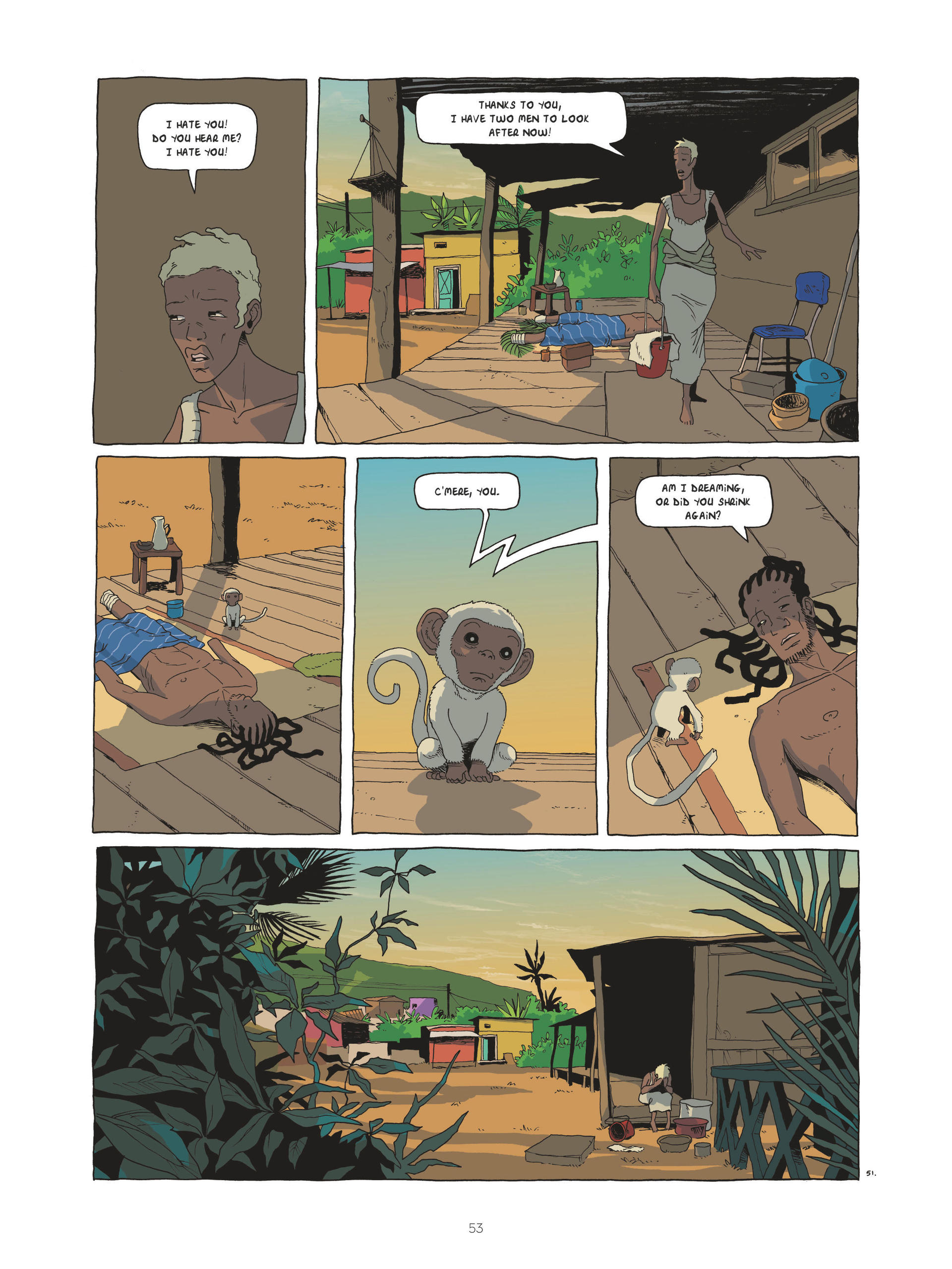 Read online Zidrou-Beuchot's African Trilogy comic -  Issue # TPB 1 - 53