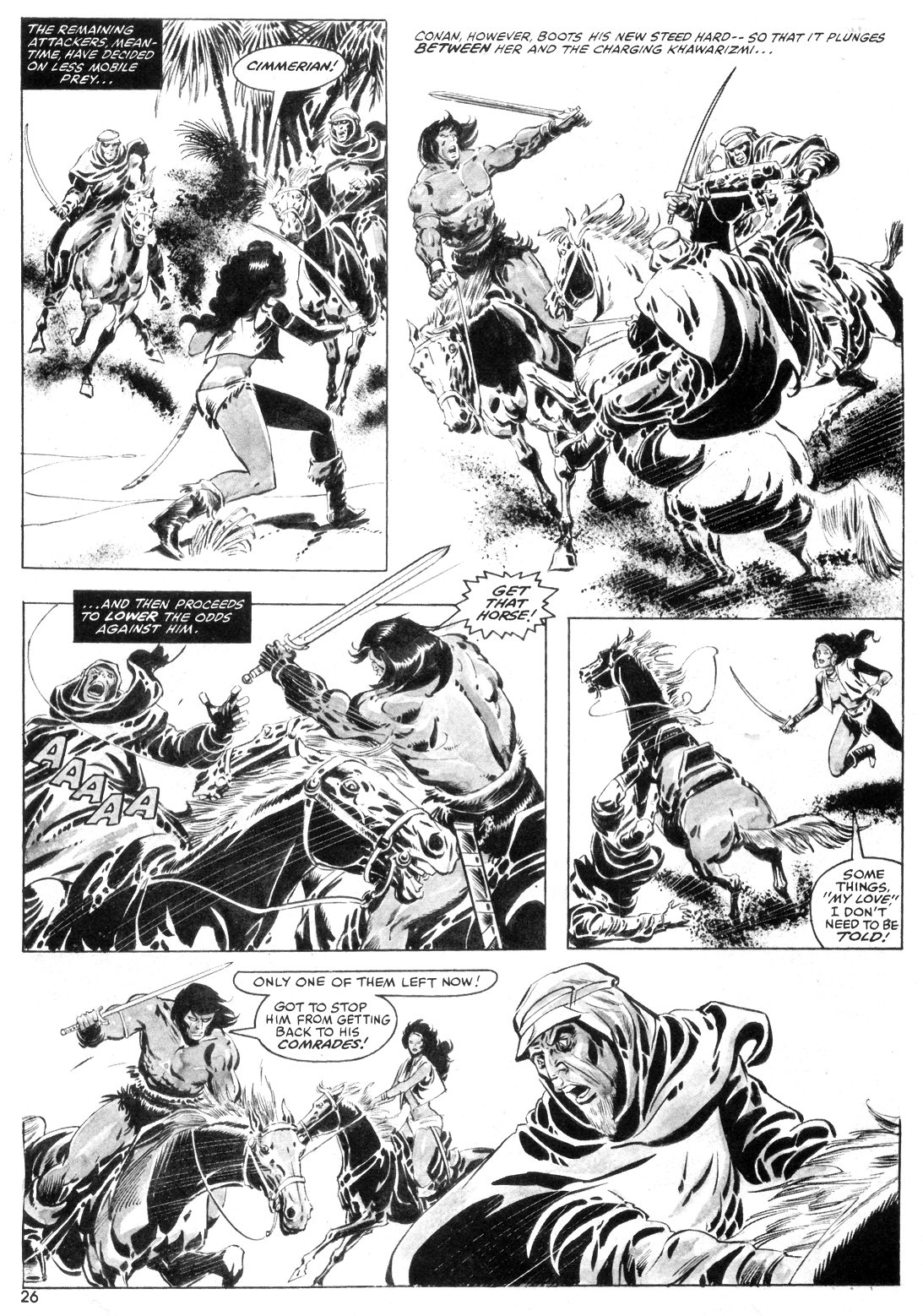 Read online The Savage Sword Of Conan comic -  Issue #55 - 26