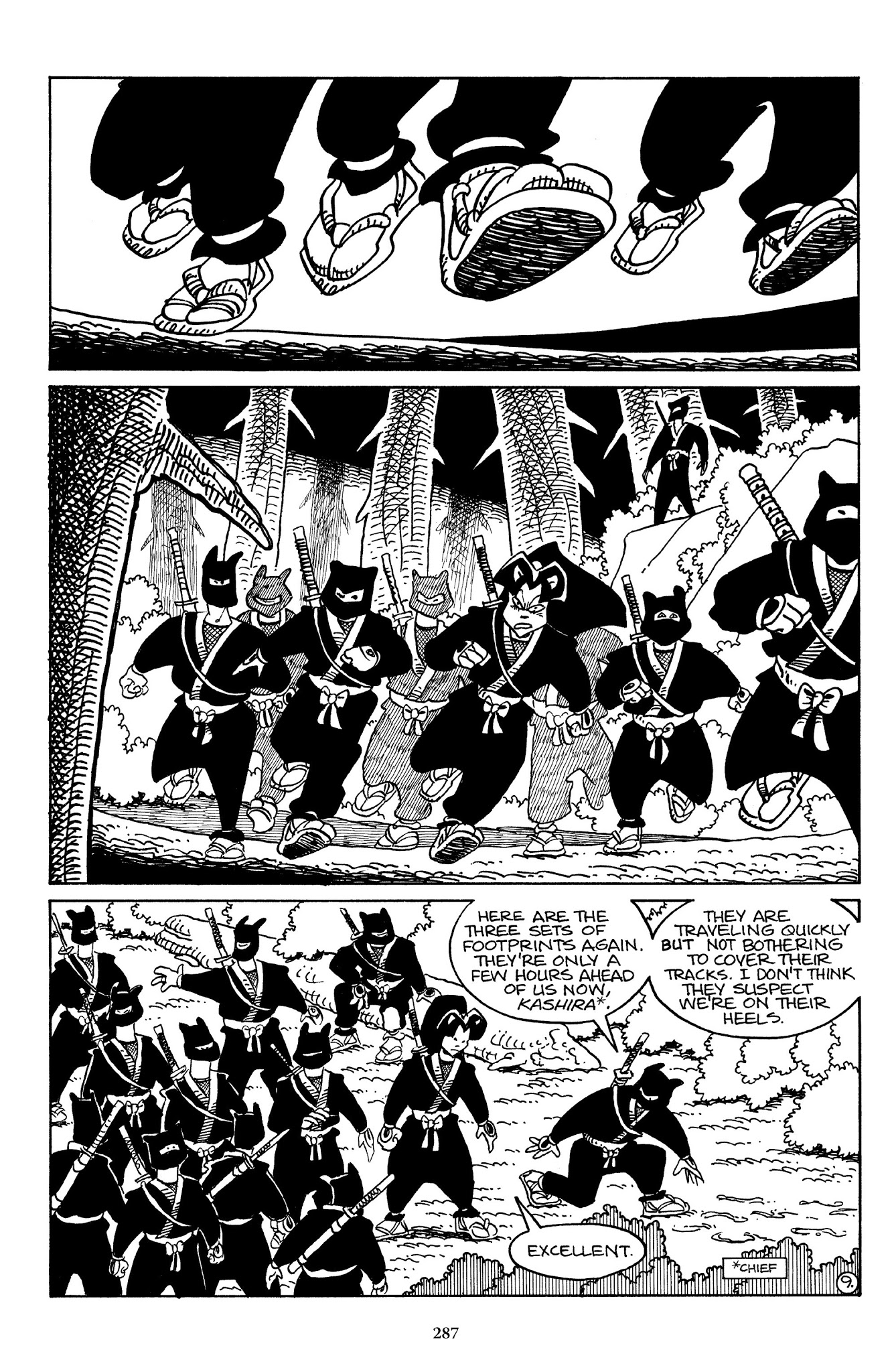 Read online The Usagi Yojimbo Saga comic -  Issue # TPB 3 - 284
