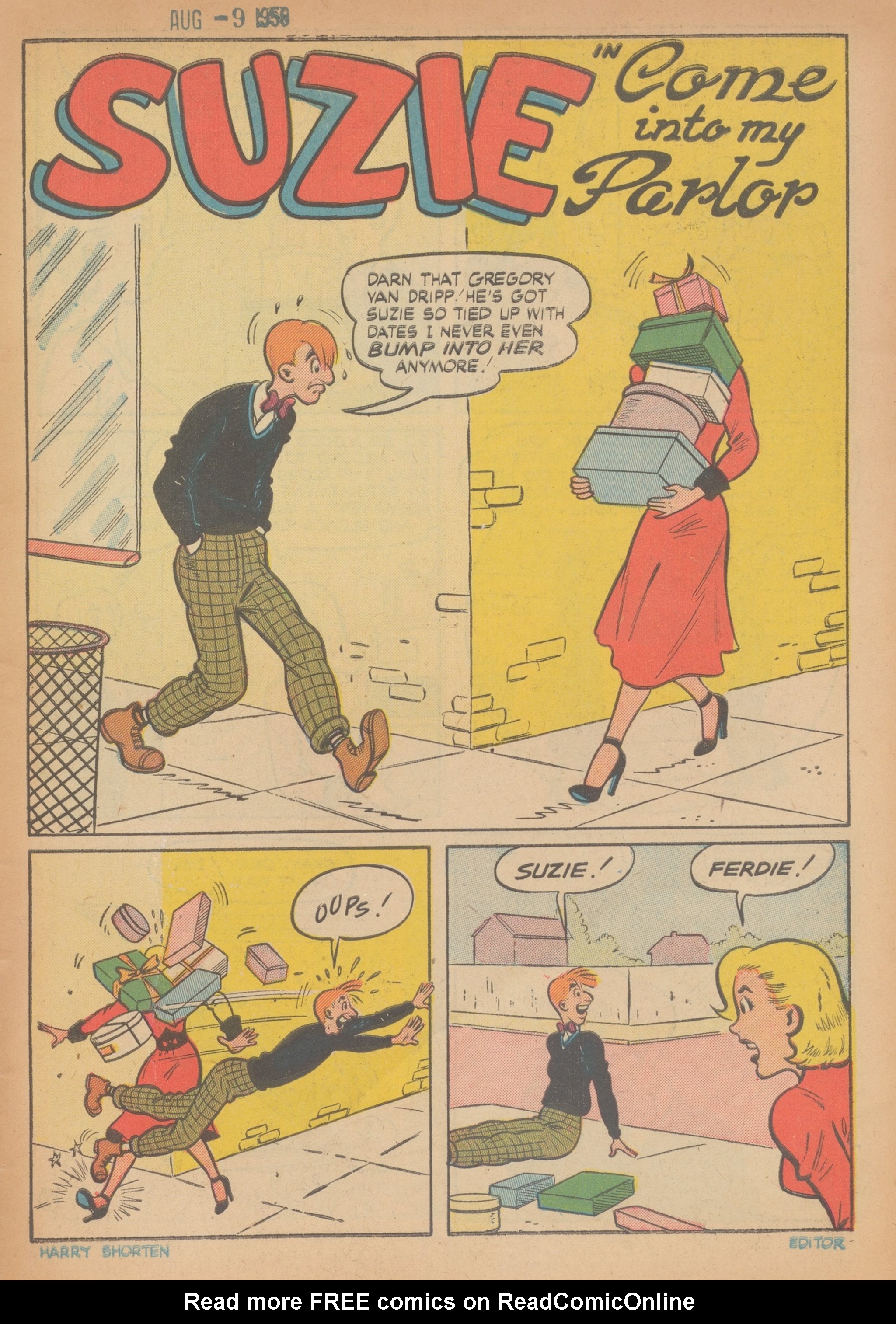 Read online Suzie Comics comic -  Issue #72 - 3