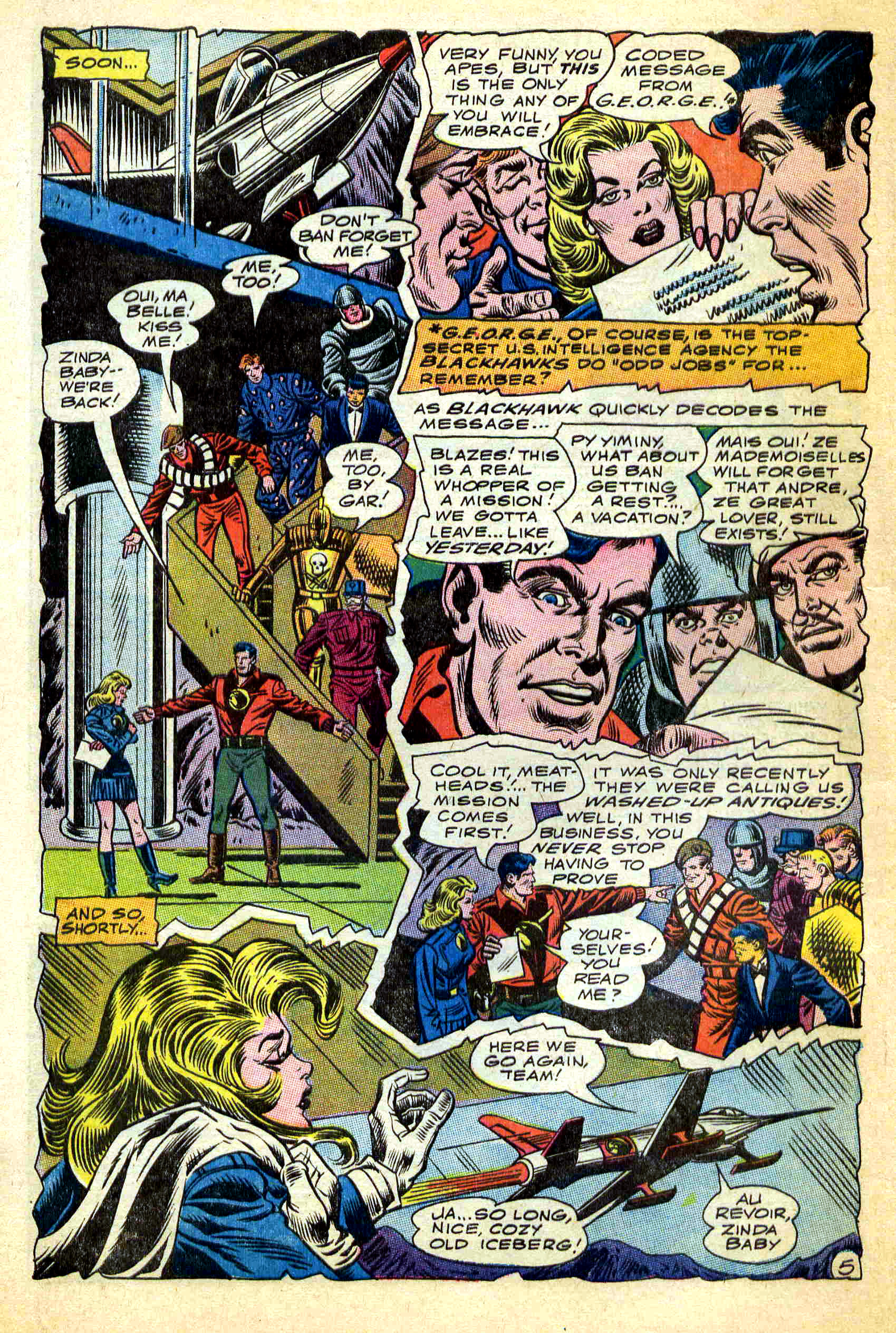 Read online Blackhawk (1957) comic -  Issue #236 - 6