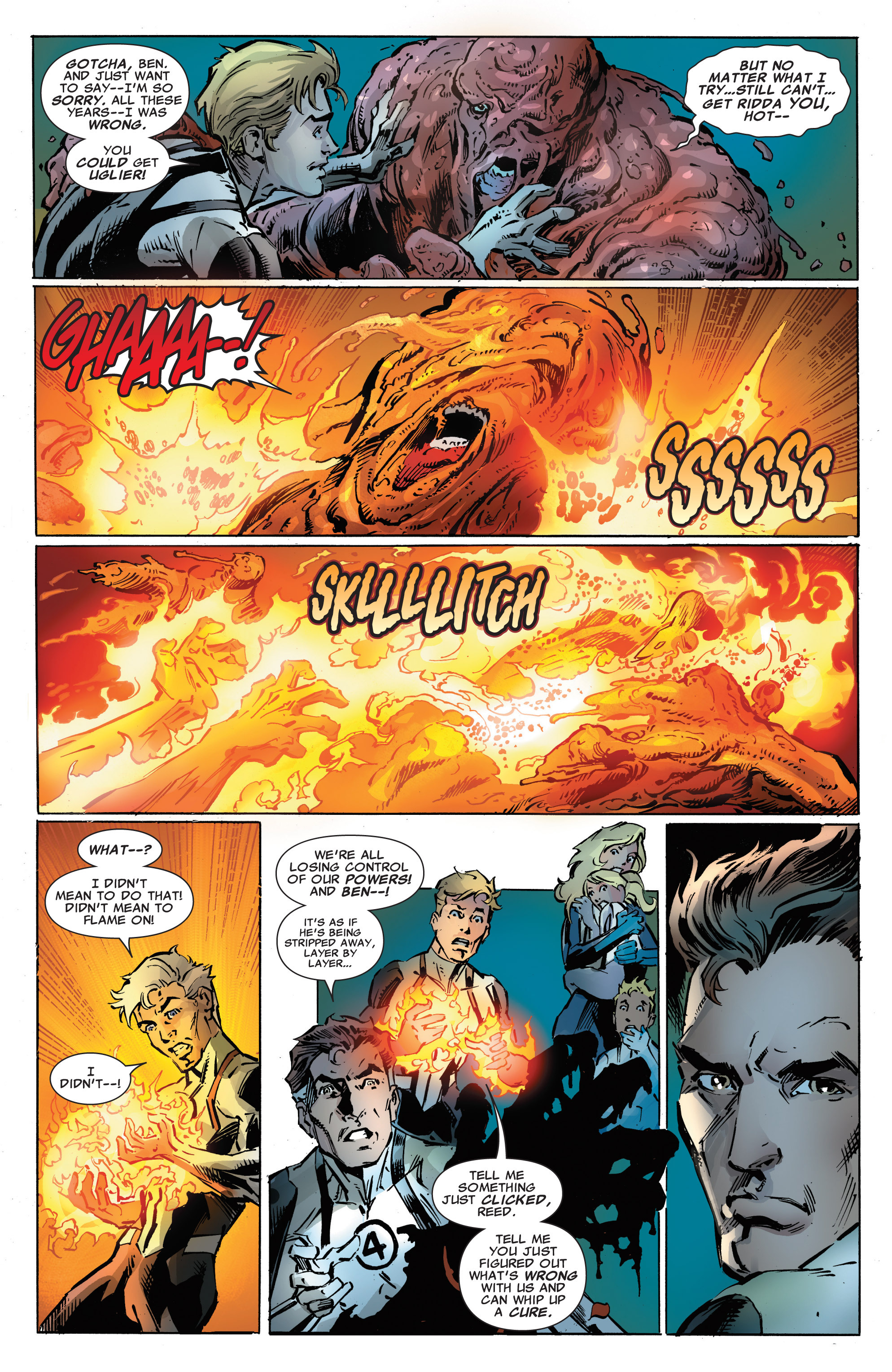 Read online Fantastic Four (2013) comic -  Issue #13 - 21