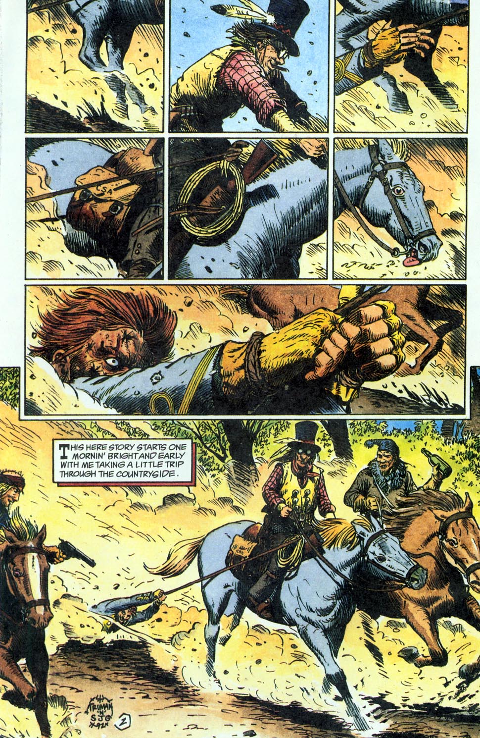 Read online Jonah Hex: Two-Gun Mojo comic -  Issue #1 - 4