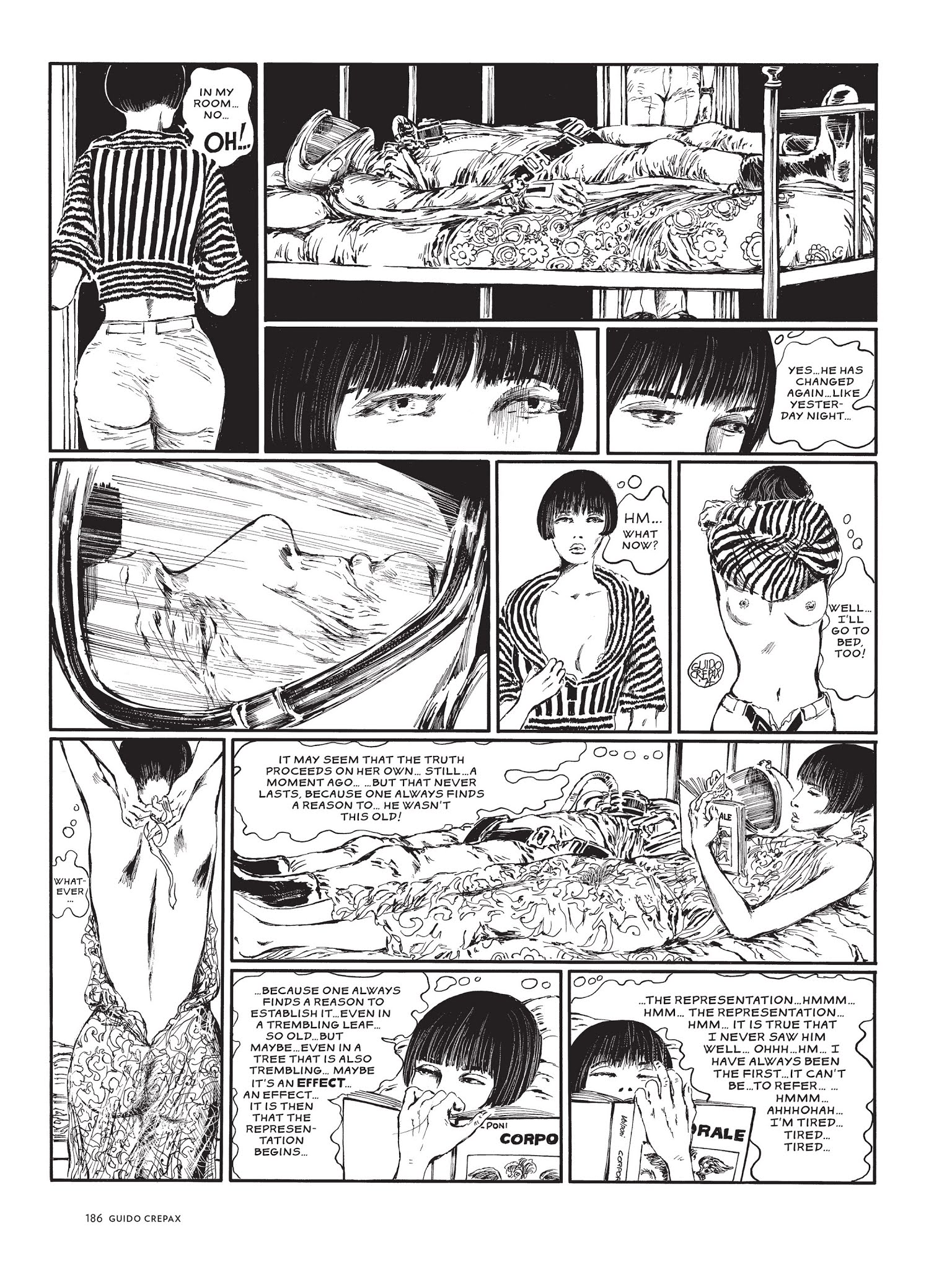 Read online The Complete Crepax comic -  Issue # TPB 2 - 176