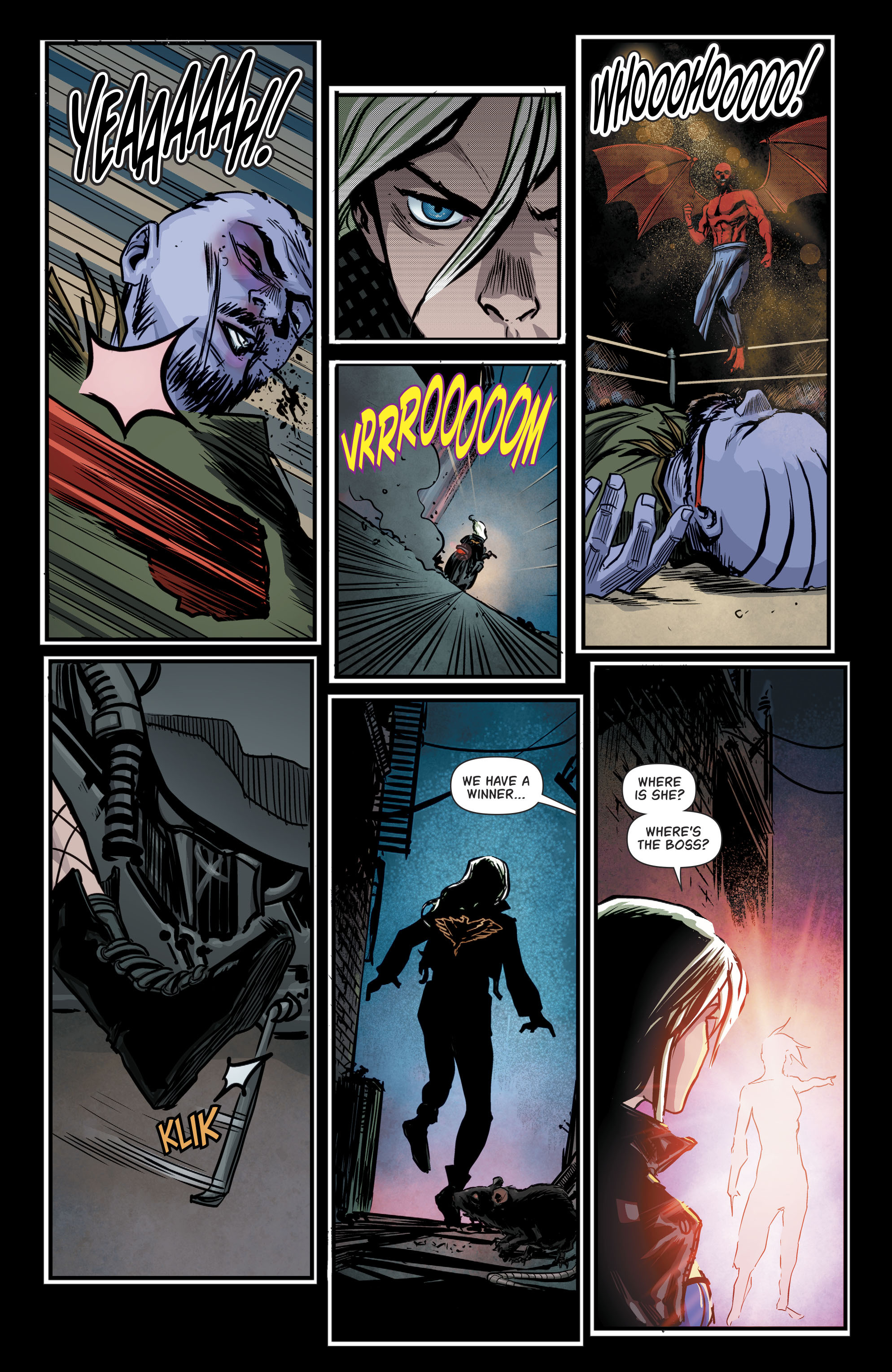 Read online Batgirl and the Birds of Prey comic -  Issue #8 - 22