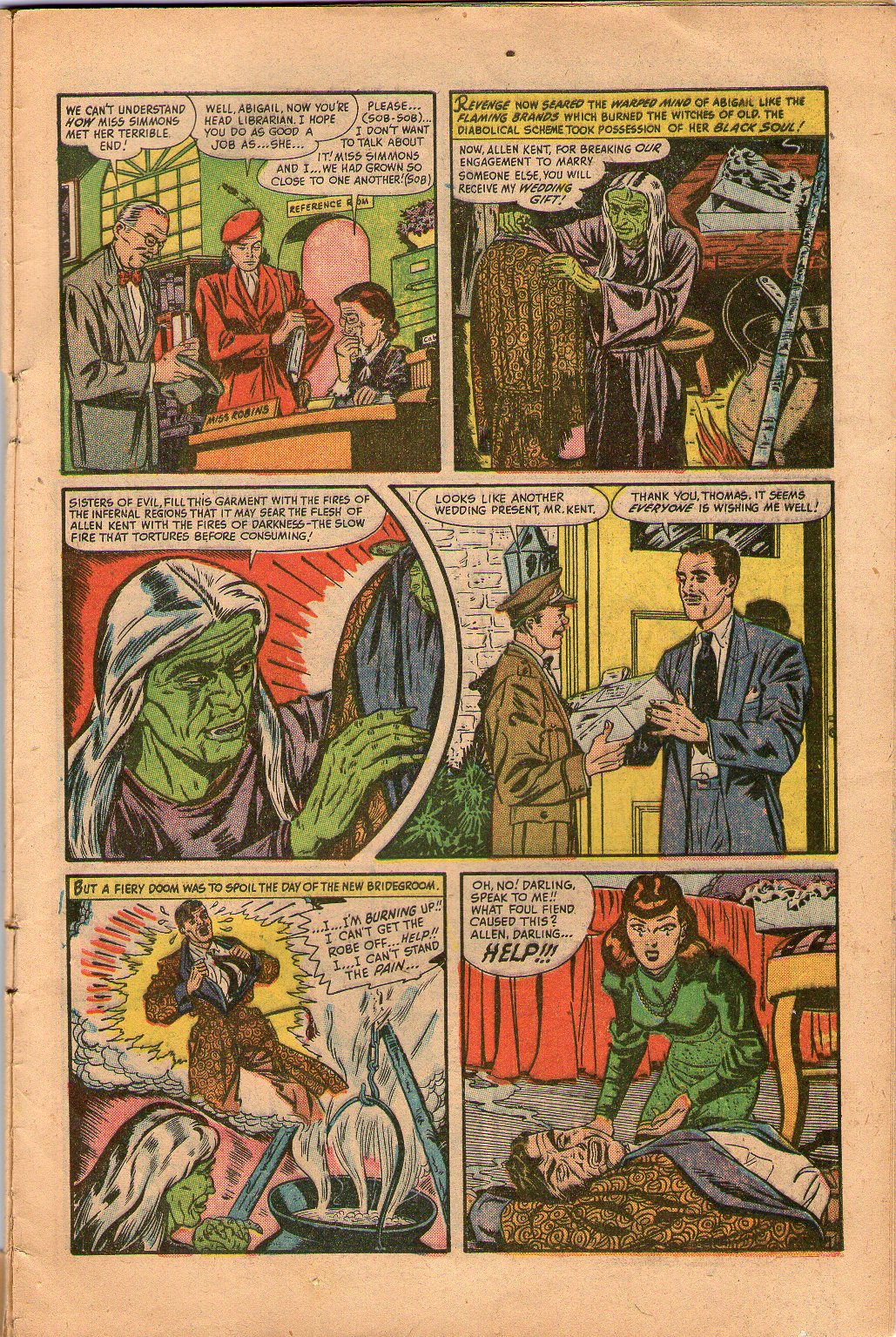 Read online Chamber of Chills (1951) comic -  Issue #24 - 29