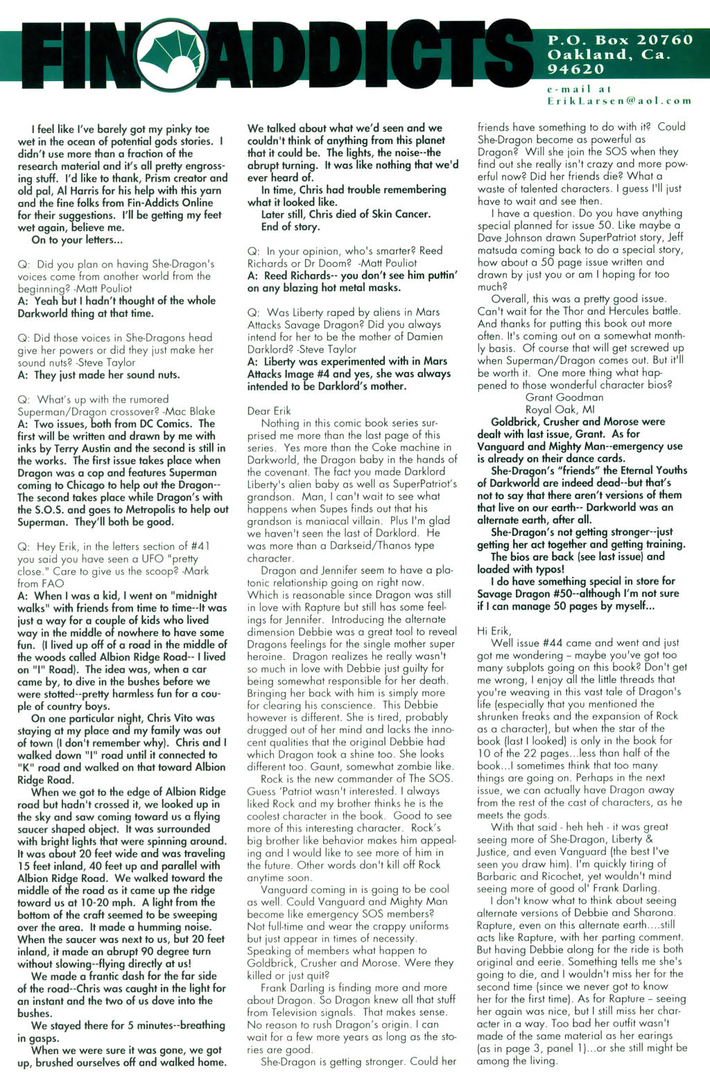Read online The Savage Dragon (1993) comic -  Issue #46 - 25