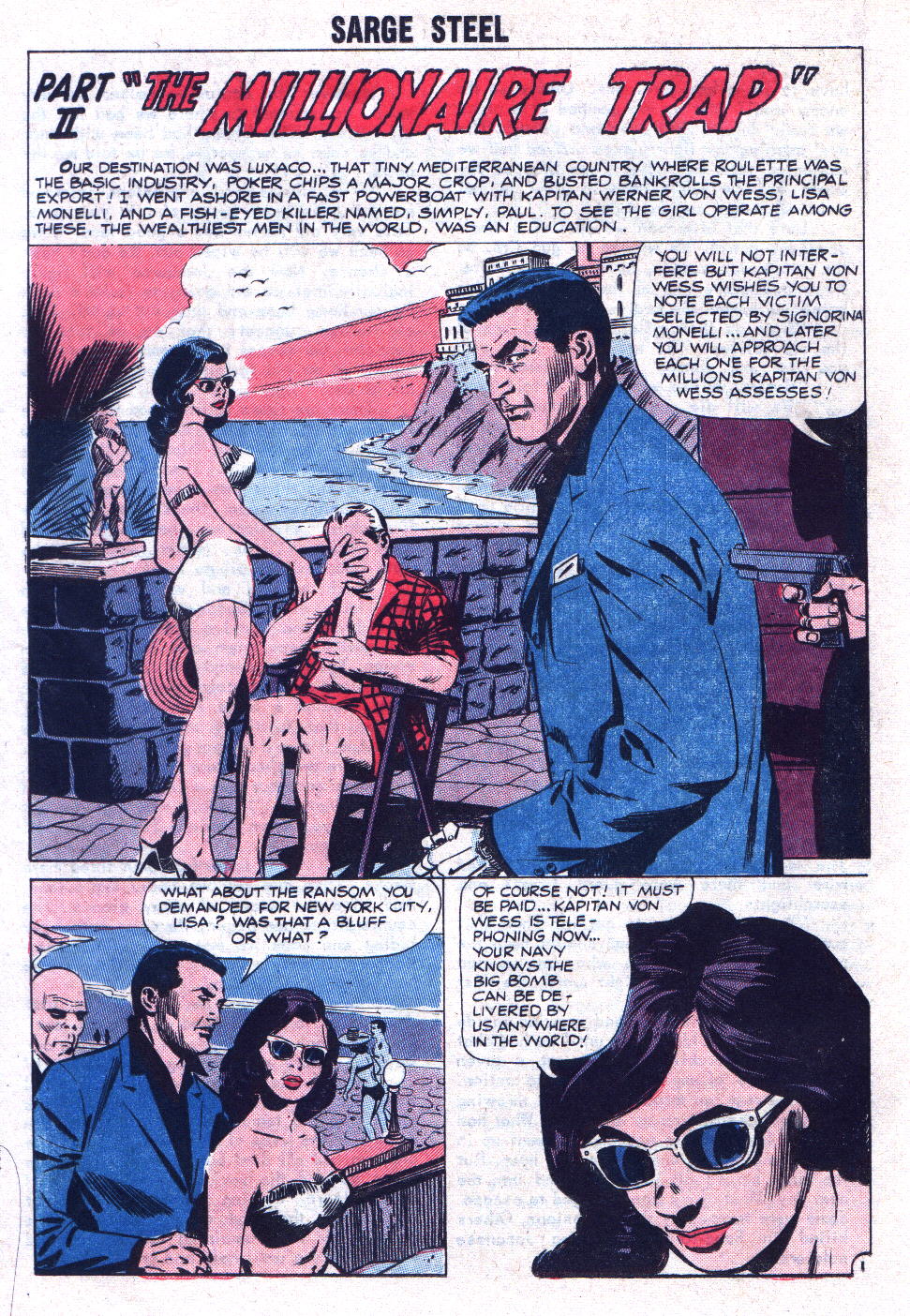 Read online Sarge Steel comic -  Issue #2 - 18