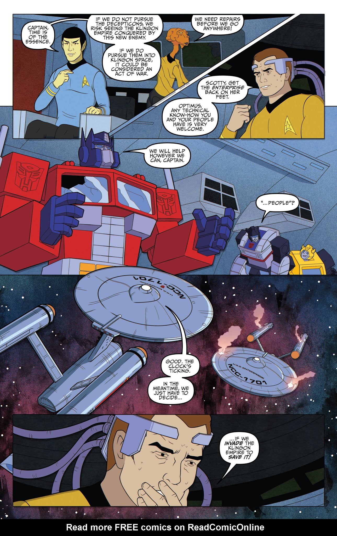 Read online Star Trek vs. Transformers comic -  Issue #4 - 20