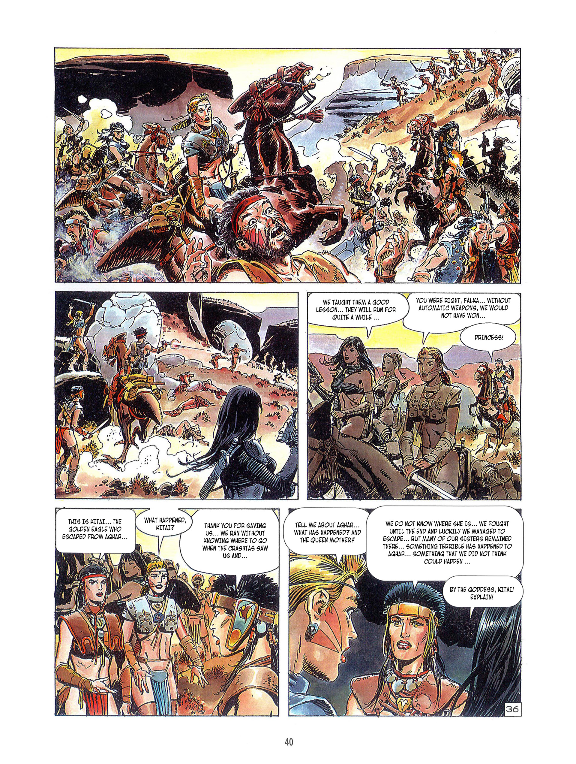 Read online Falka comic -  Issue #5 - 38