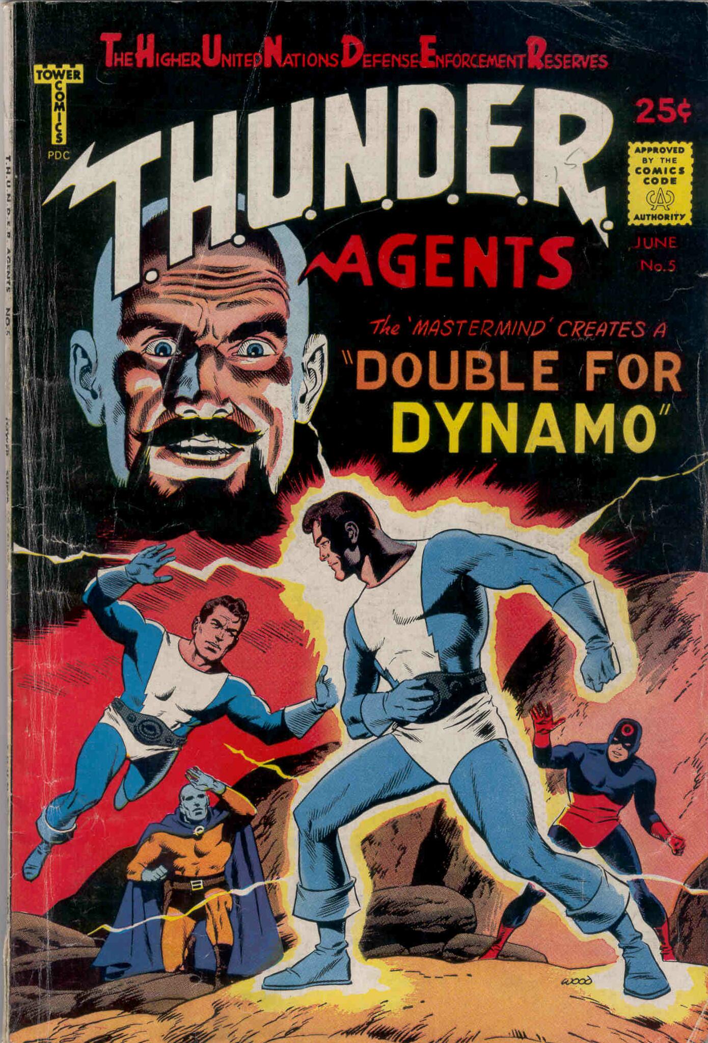 Read online T.H.U.N.D.E.R. Agents (1965) comic -  Issue #5 - 1