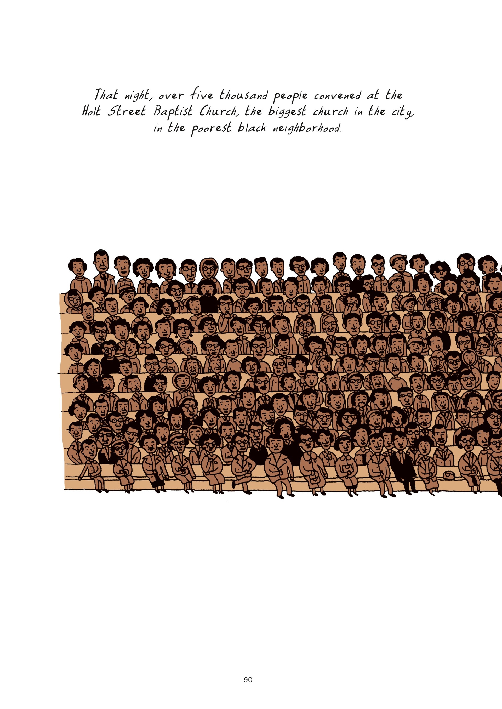 Read online Colored: The Unsung Life of Claudette Colvin comic -  Issue # TPB - 88