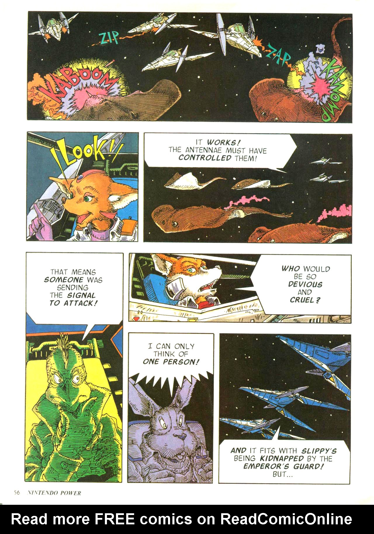 Read online Nintendo Power comic -  Issue #51 - 59