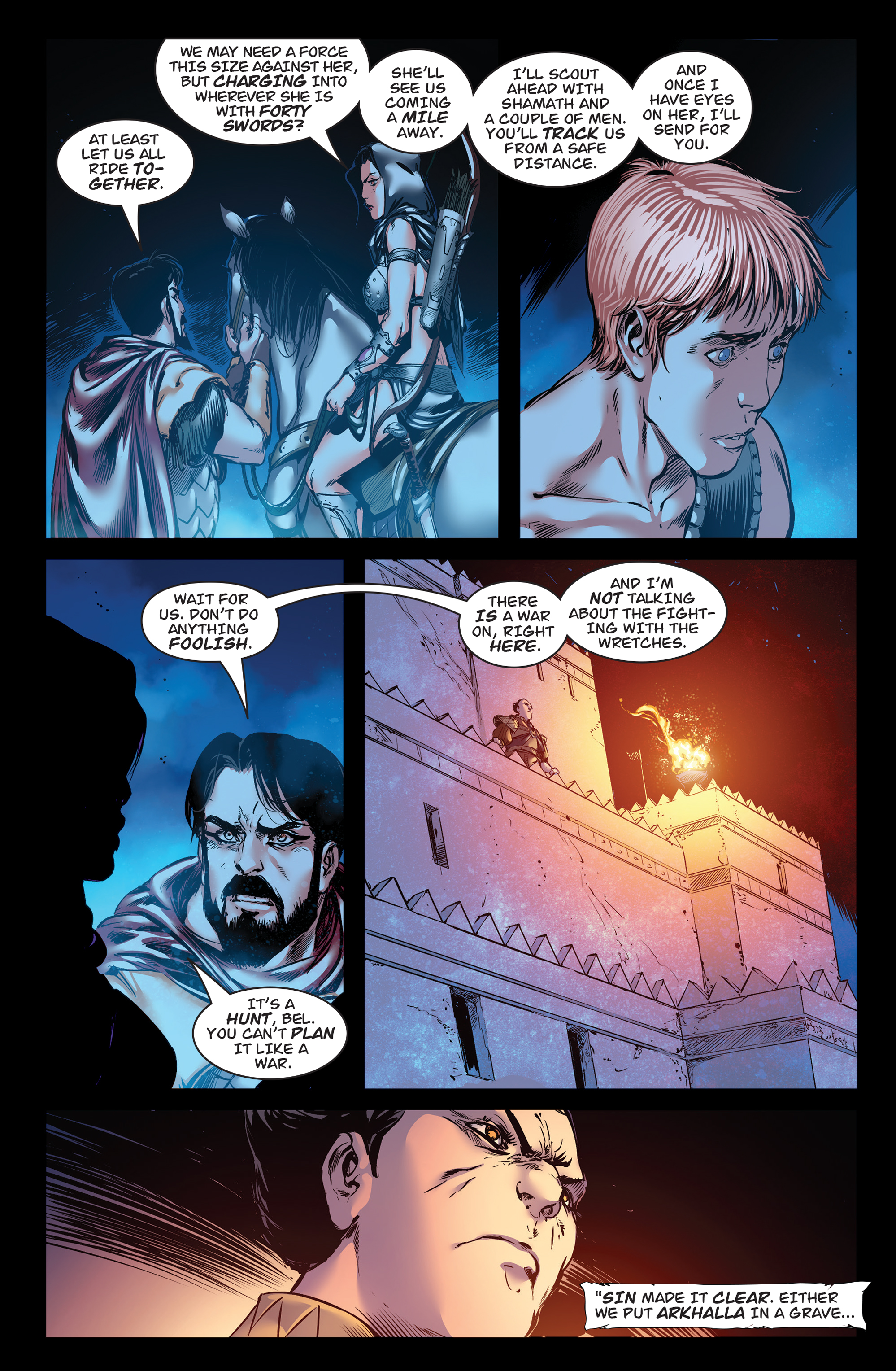 Read online Queen of Vampires comic -  Issue #6 - 31