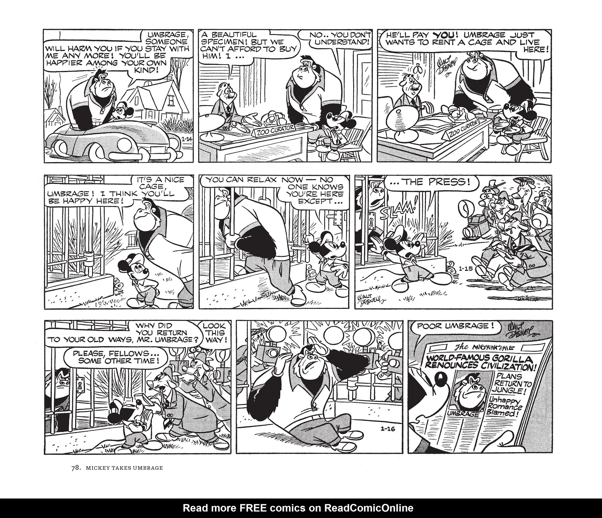 Read online Walt Disney's Mickey Mouse by Floyd Gottfredson comic -  Issue # TPB 12 (Part 1) - 78