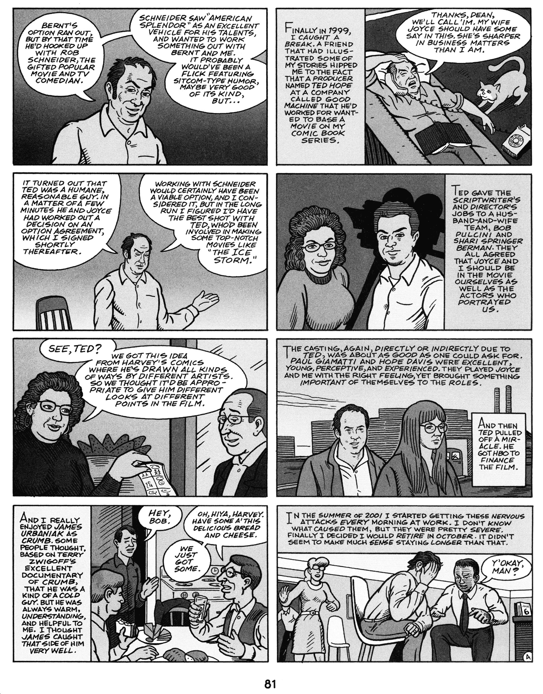Read online American Splendor: Our Movie Year comic -  Issue # TPB (Part 1) - 76