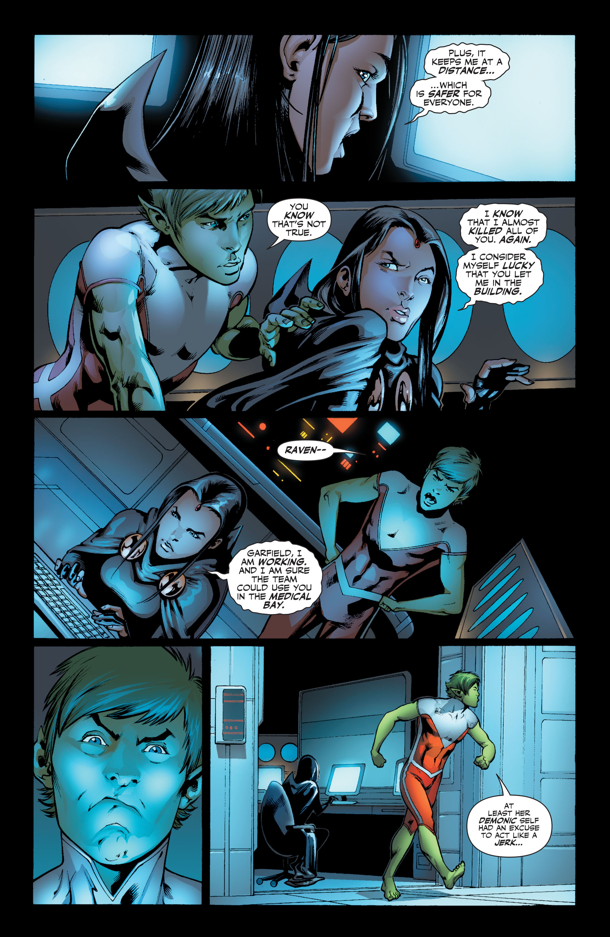 Read online Titans (2008) comic -  Issue #7 - 6