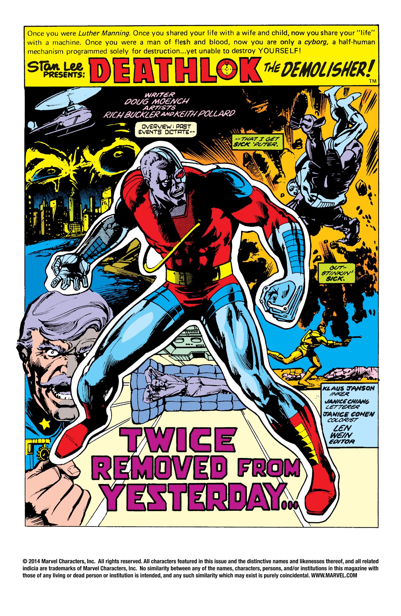 Read online Deathlok the Demolisher: The Complete Collection comic -  Issue # TPB - 91