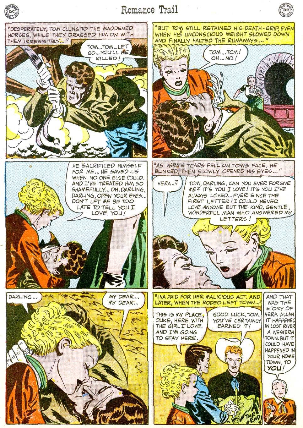 Read online Romance Trail comic -  Issue #5 - 14