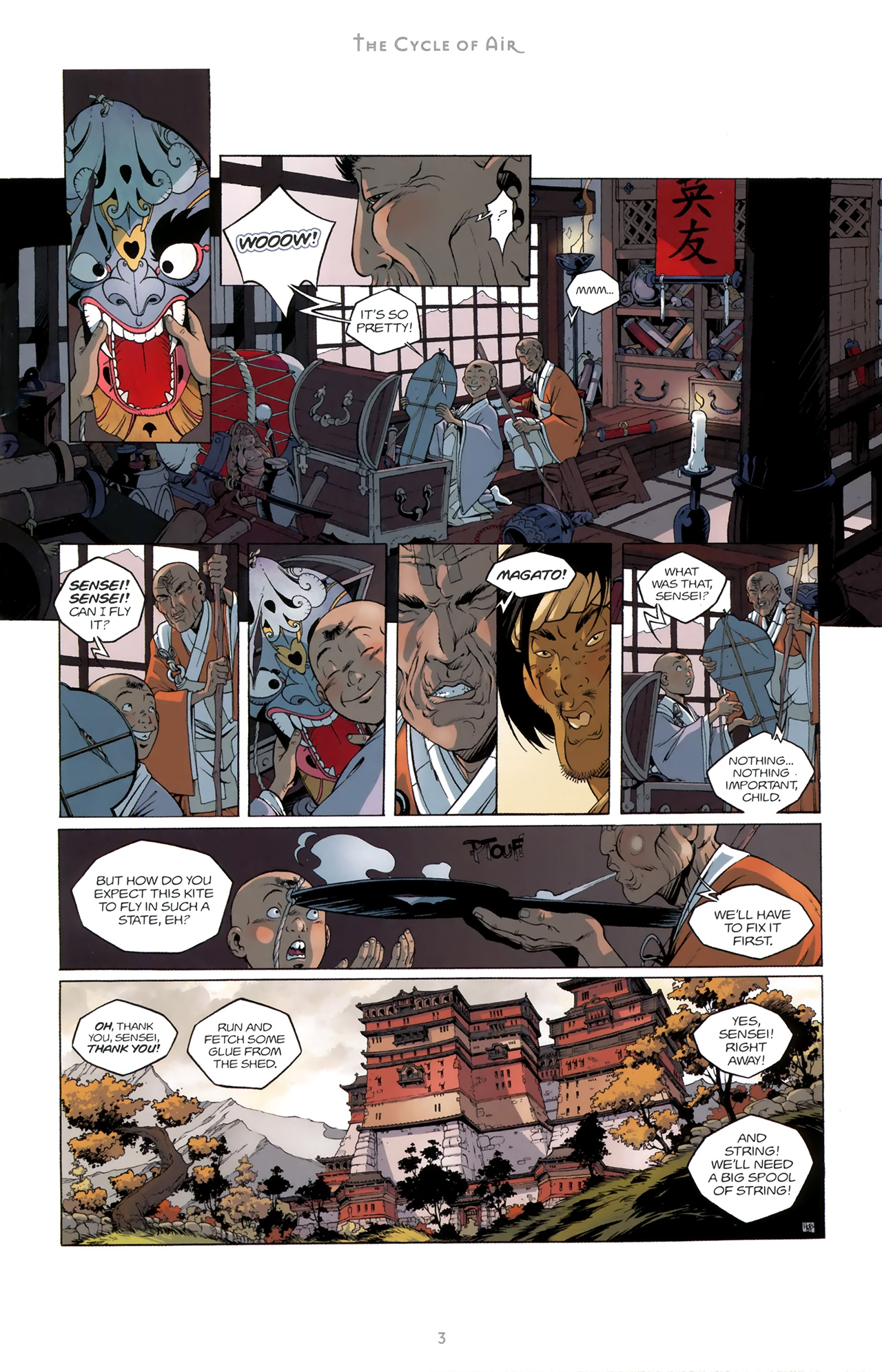 Read online Okko: The Cycle of Air comic -  Issue #1 - 3