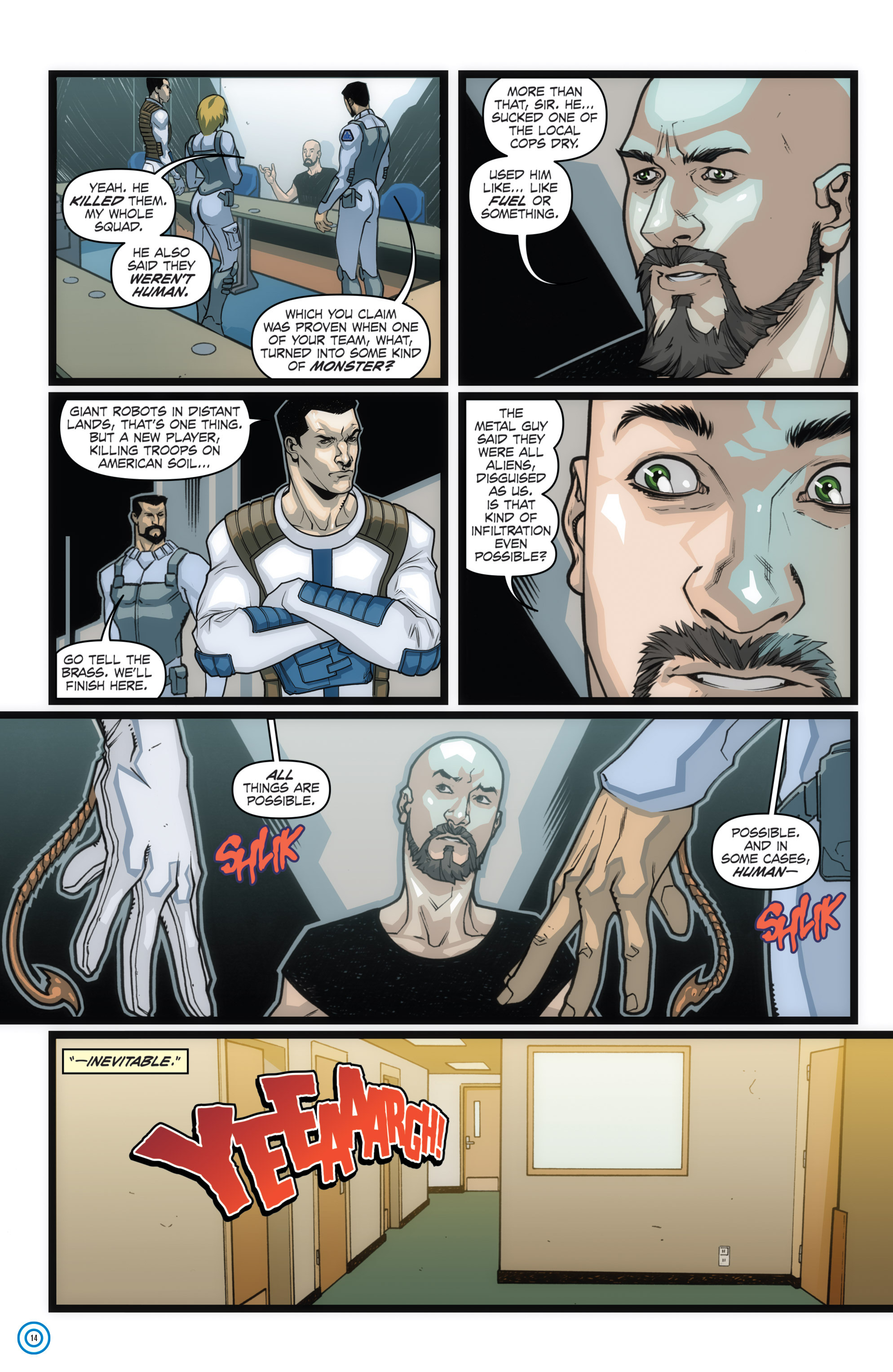 Read online Street Fighter X G.I. Joe comic -  Issue #6 - 32