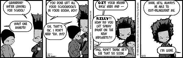 Read online The Boondocks Collection comic -  Issue # Year 2002 - 337