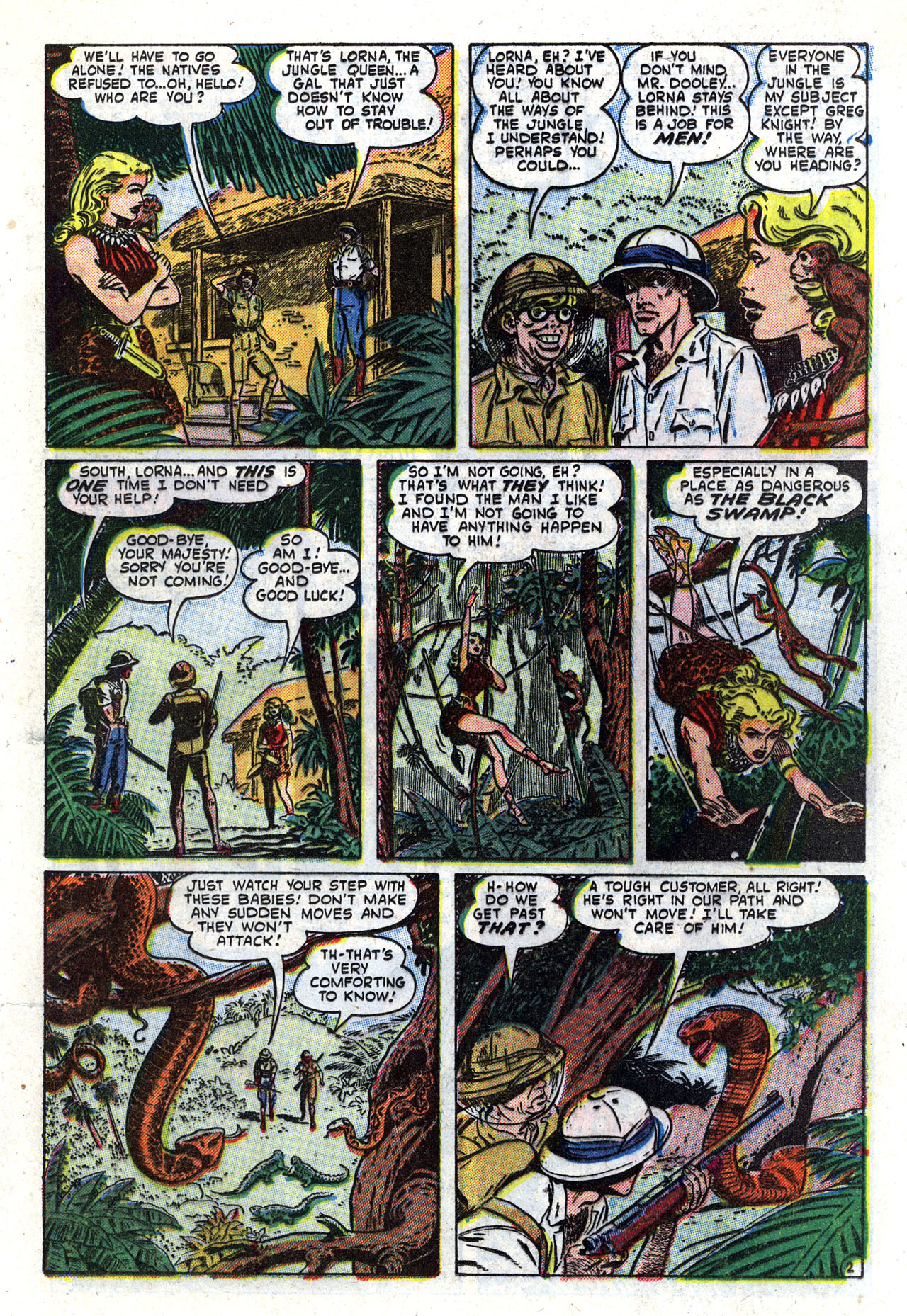 Read online Lorna, The Jungle Queen comic -  Issue #2 - 13